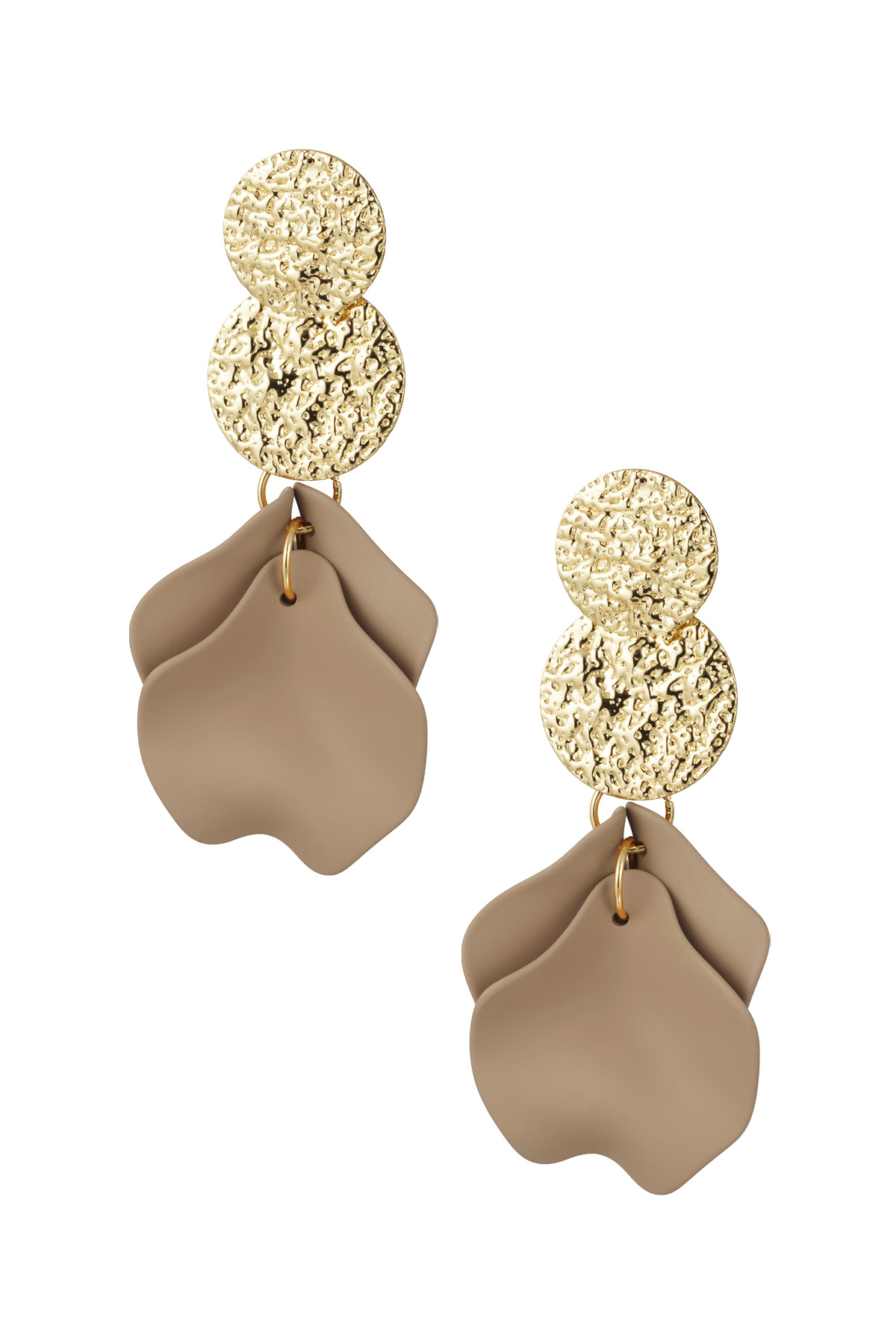 Pendientes Blooming Chic - beige h5 