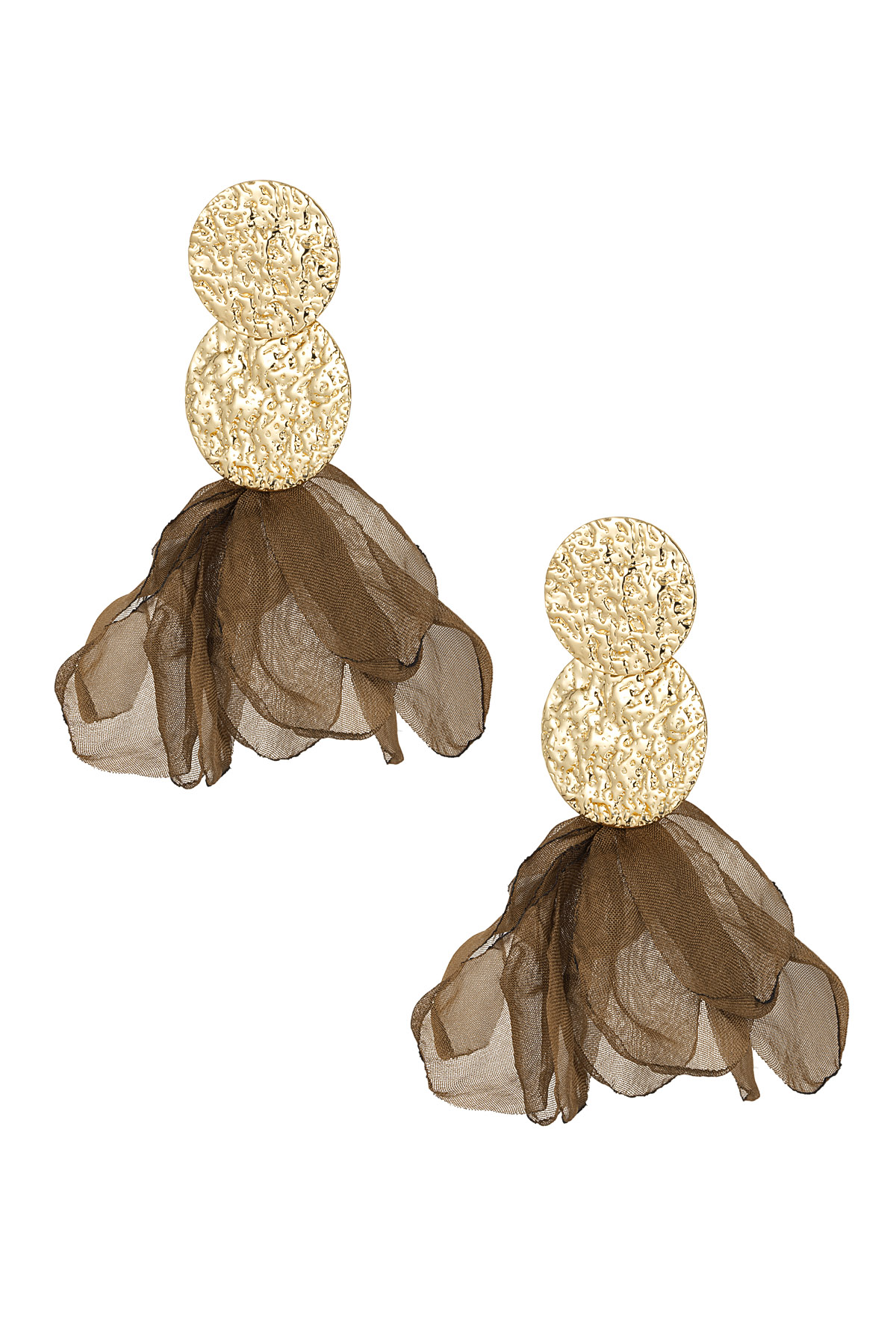 Blooming Babe earrings - brown h5 