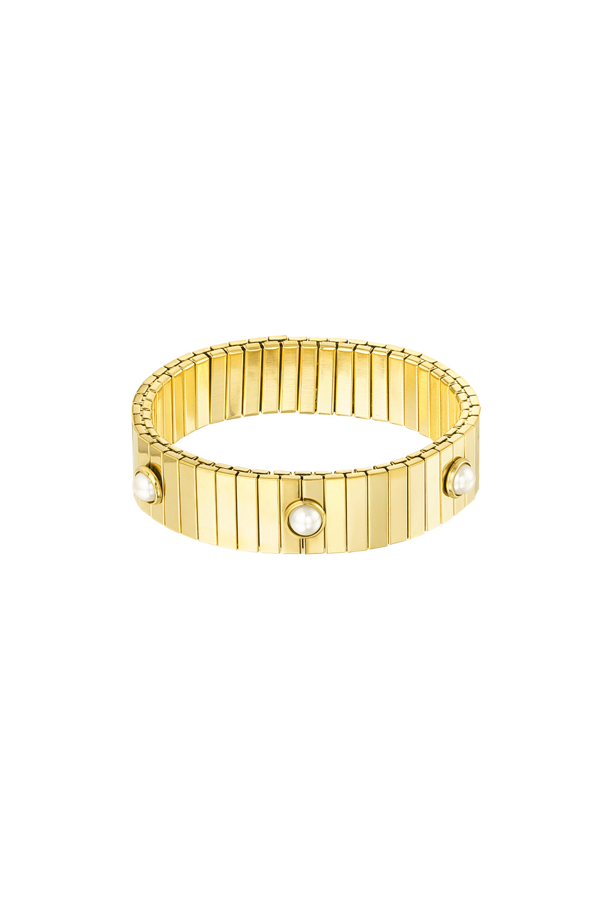 Bold elegance bracelet - gold 