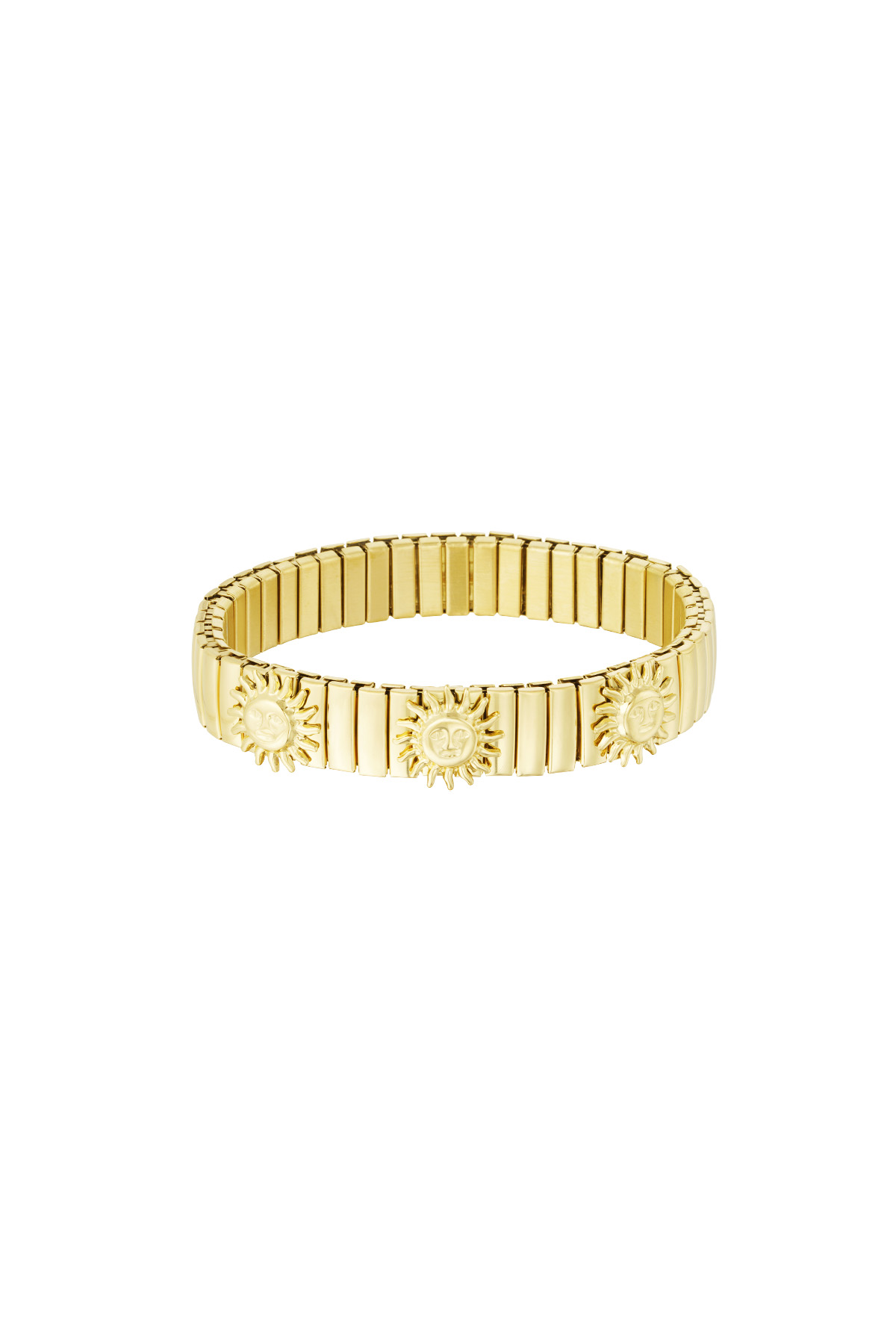 Glow with the flow bracelet - gold h5 