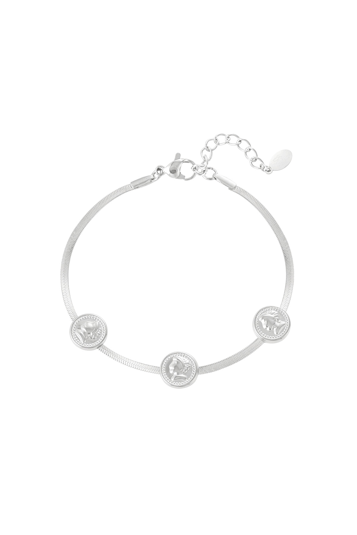 Bracciale Lucky Coins - argento h5 