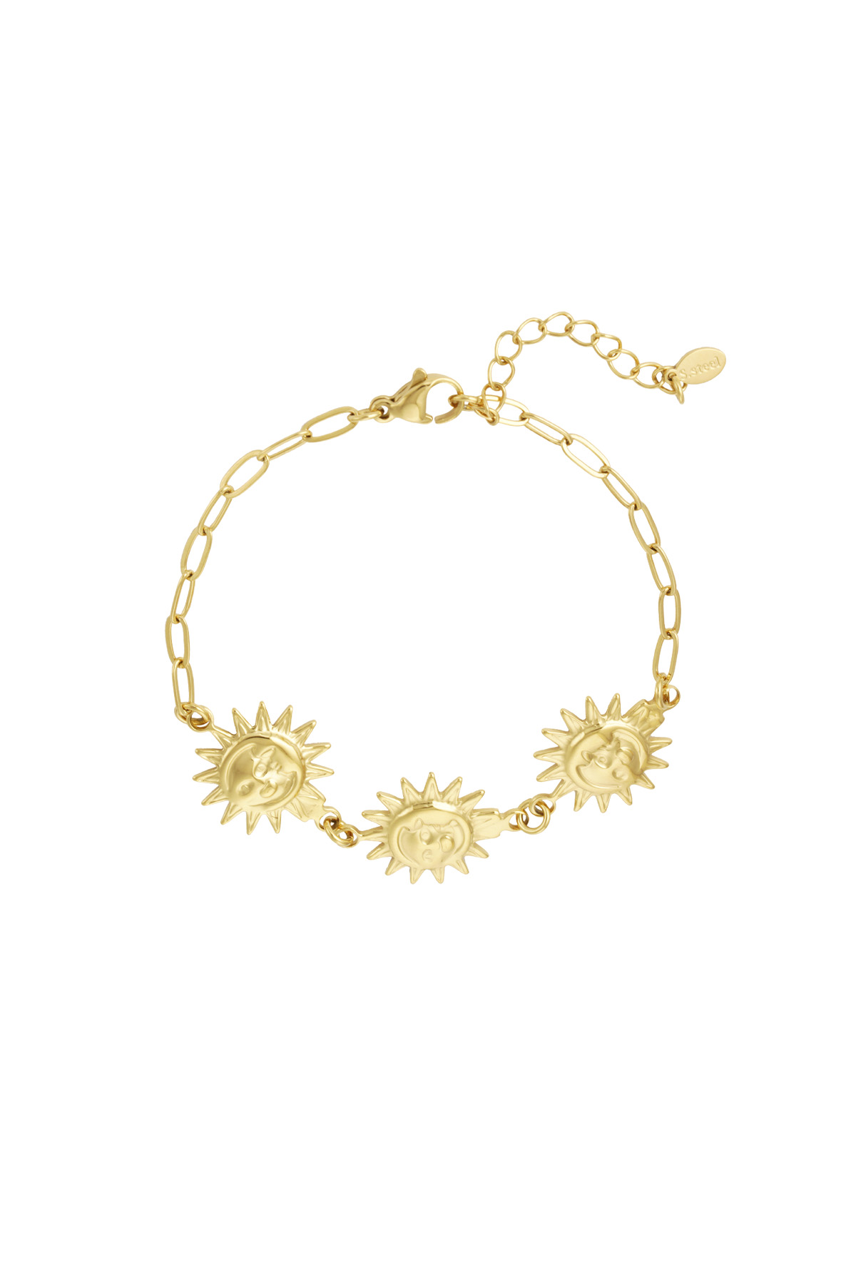 Armband golden glow - goud h5 