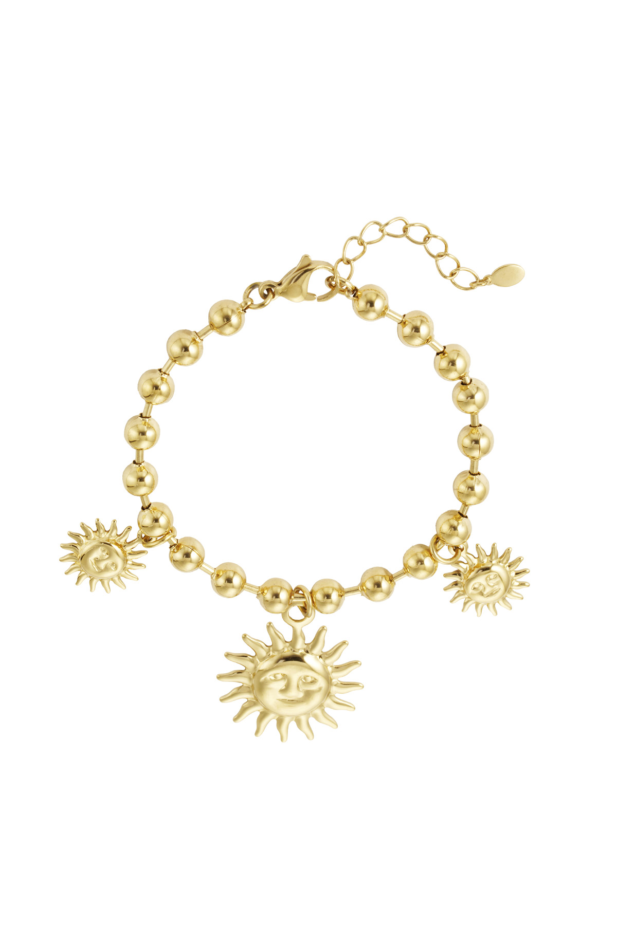 Armband Sonnenbeschienener Charm - Gold h5 