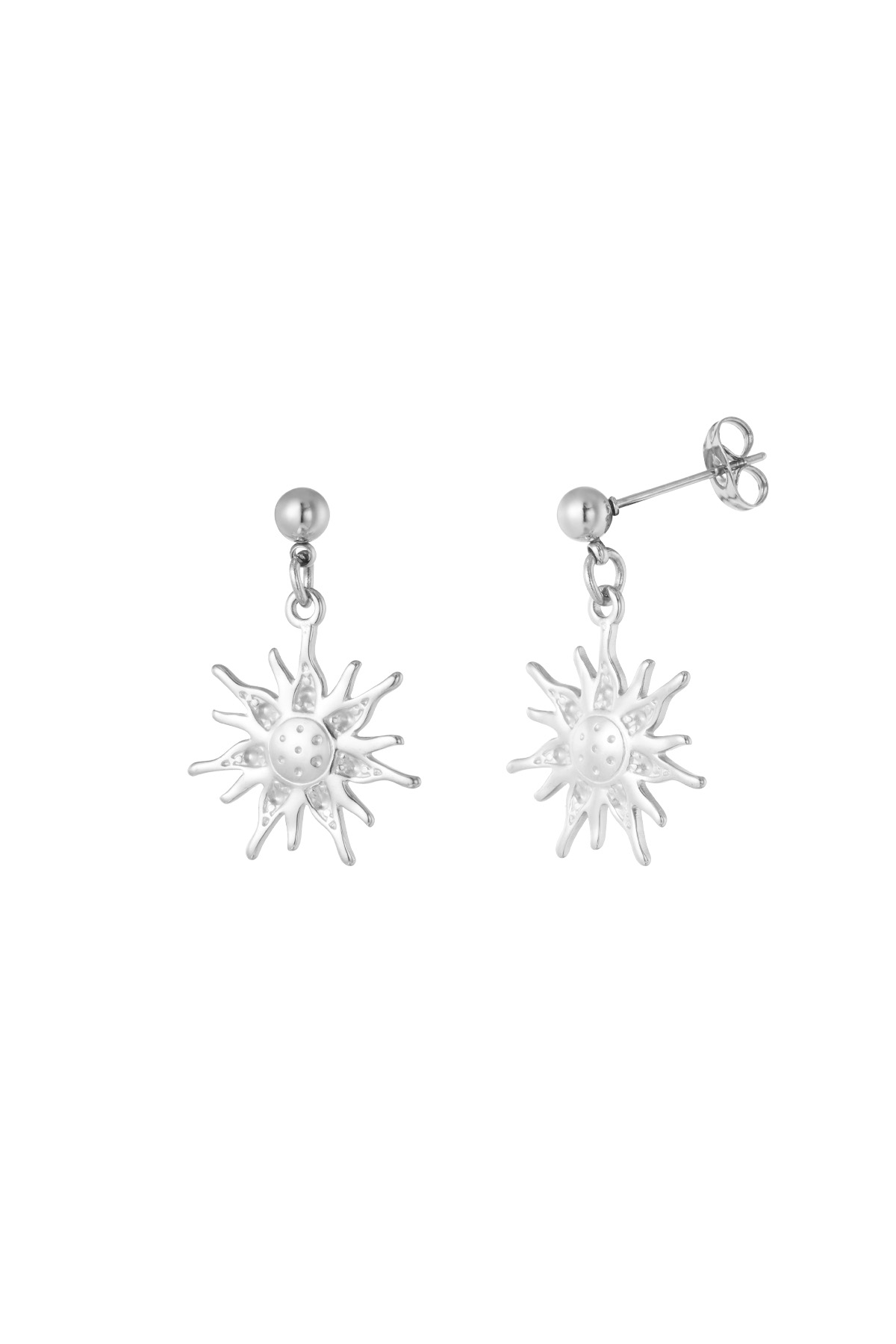 Sunny side earrings - silver h5 