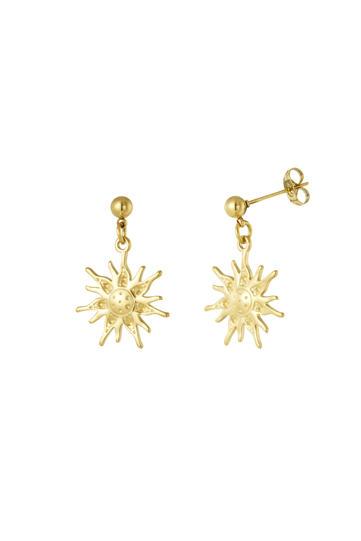 Pendientes Sunny Side - dorado h5 