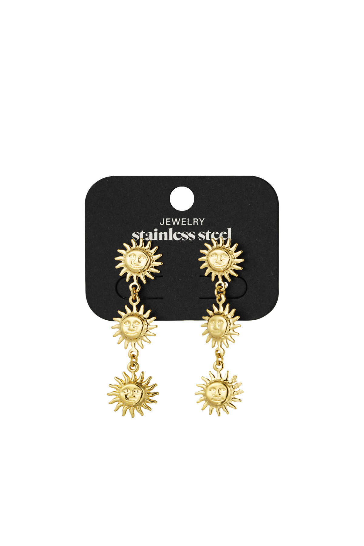 Earrings sunny day - gold h5 Picture3