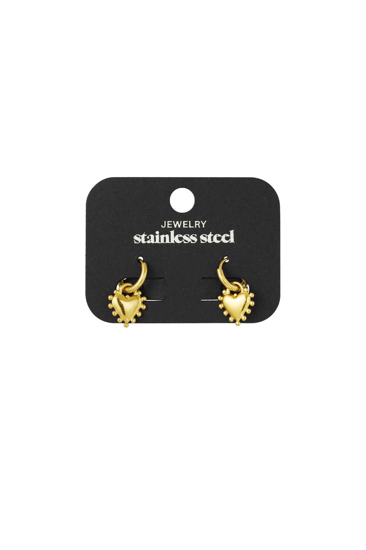 Earrings radiant romance - Gold color Picture3