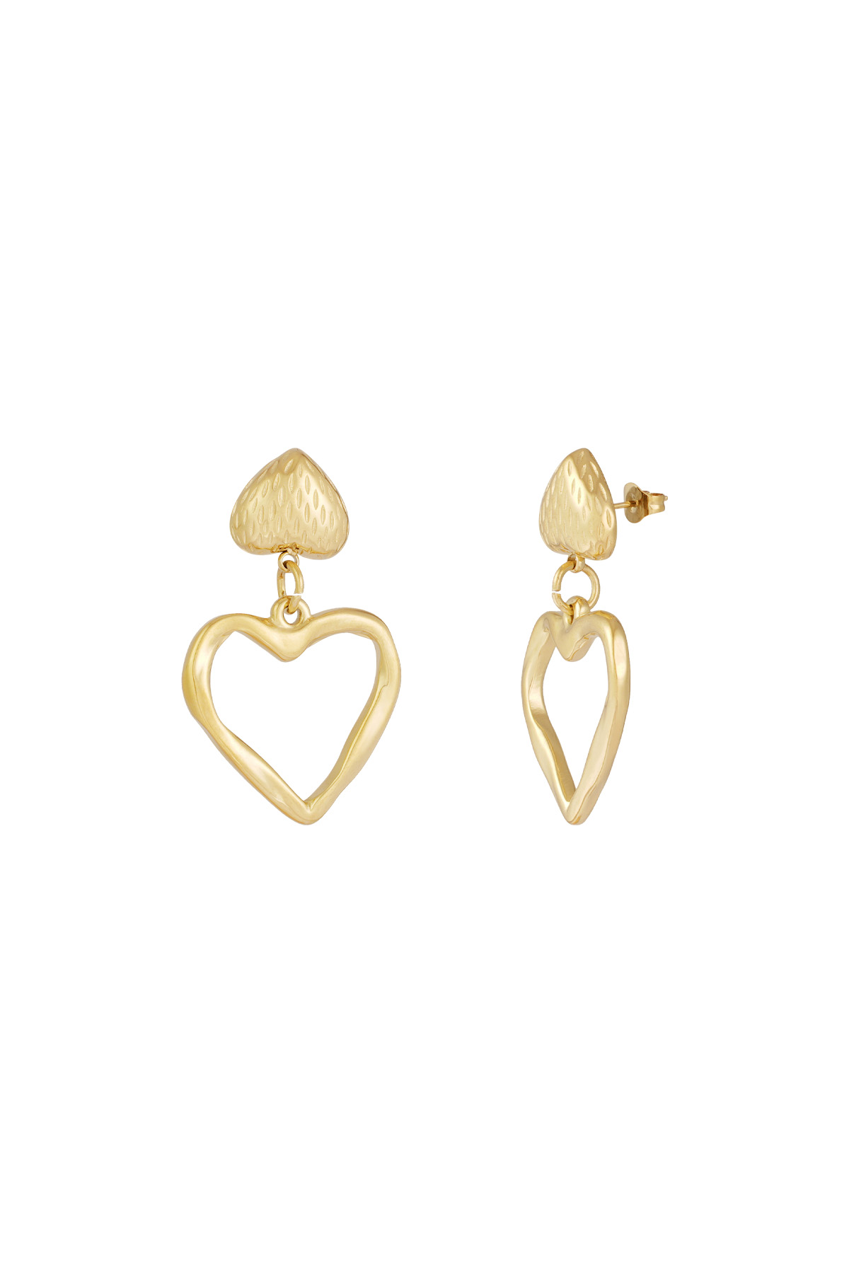 Boucles d'oreilles "Forever Yours" - or h5 