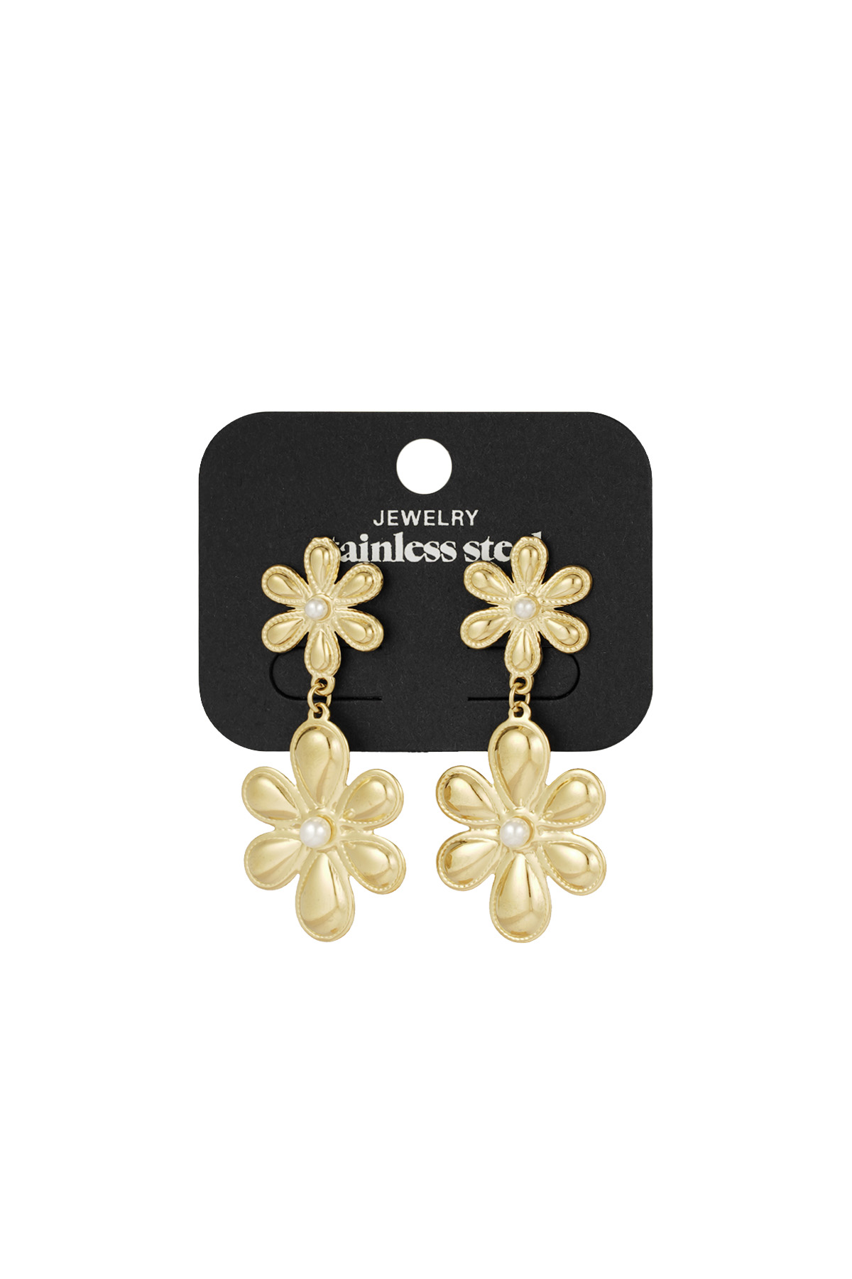 Boucles d'oreilles Jardin secret - or h5 Image3