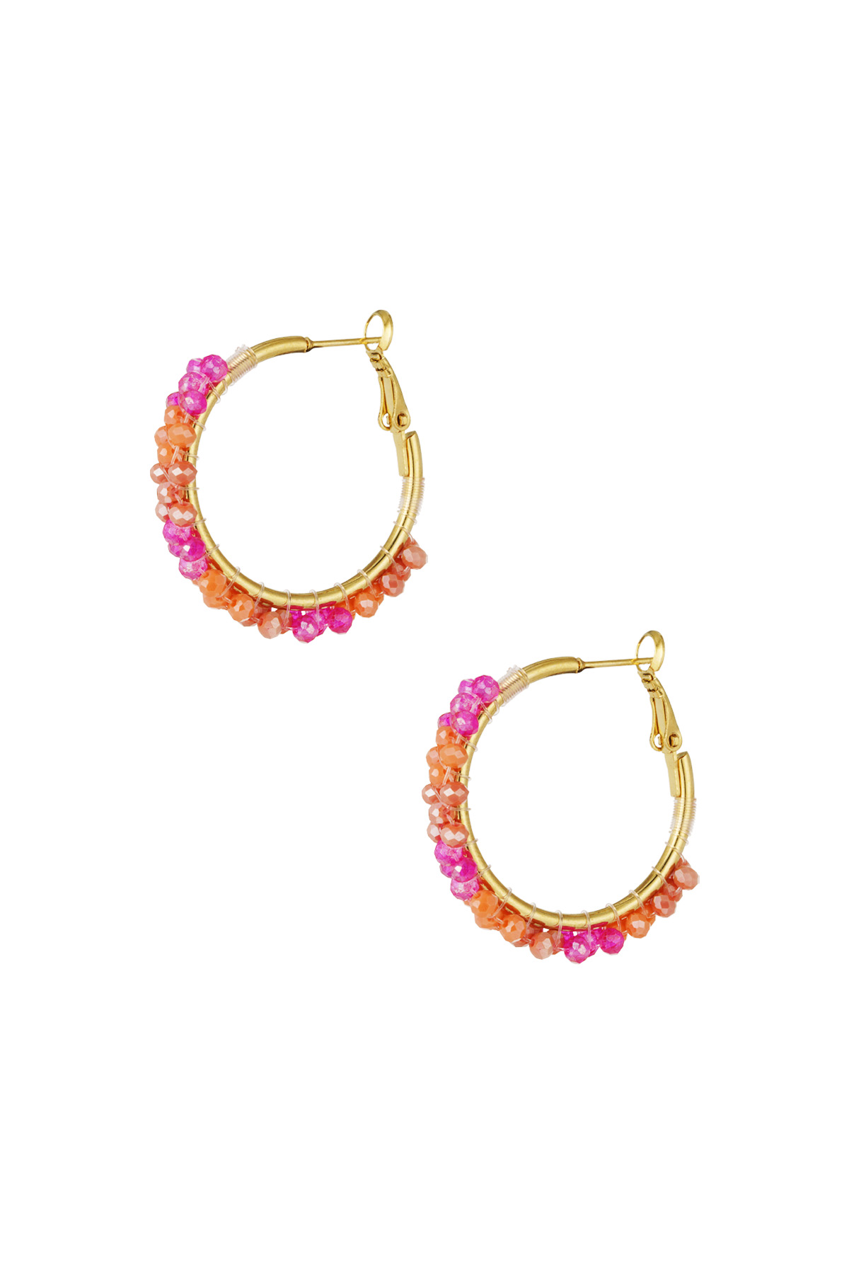 Bead fiesta earrings -  h5 