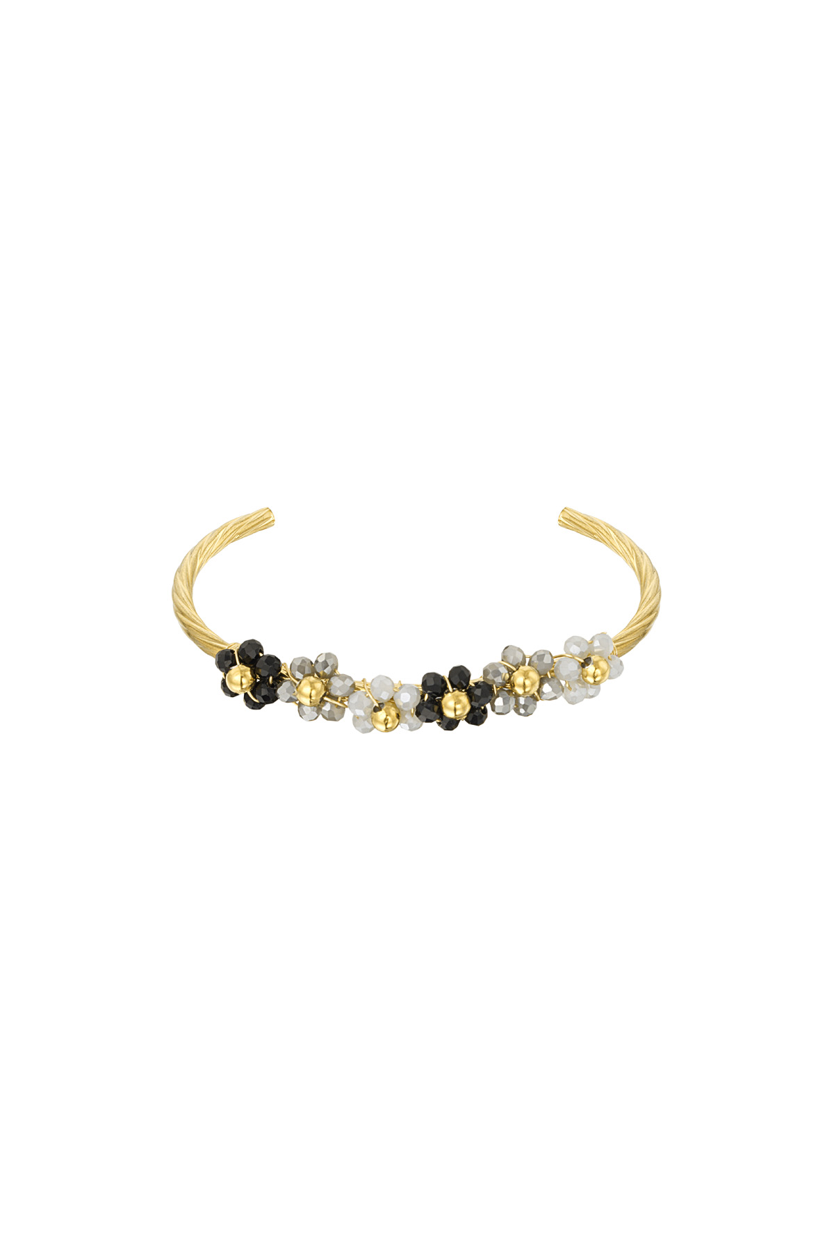 Pulsera Bloom Bangle - gris h5 