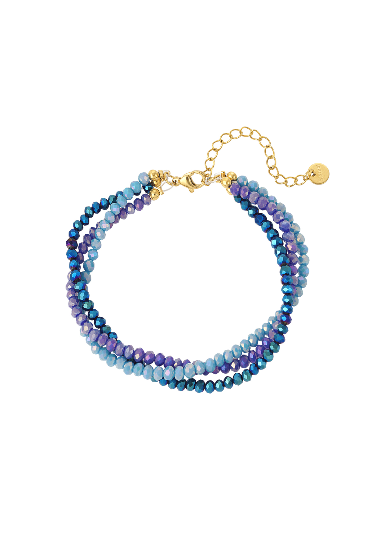 Bracciale Sweet Beads - blu h5 