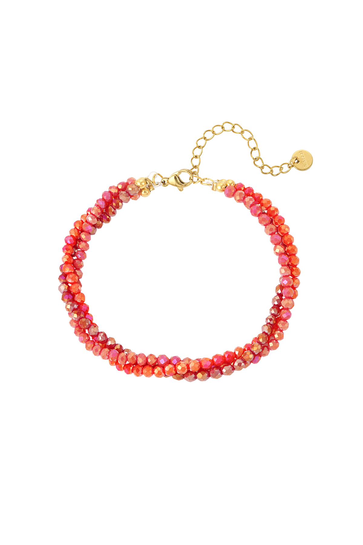 Bracciale Sweet Beads - rosa h5 