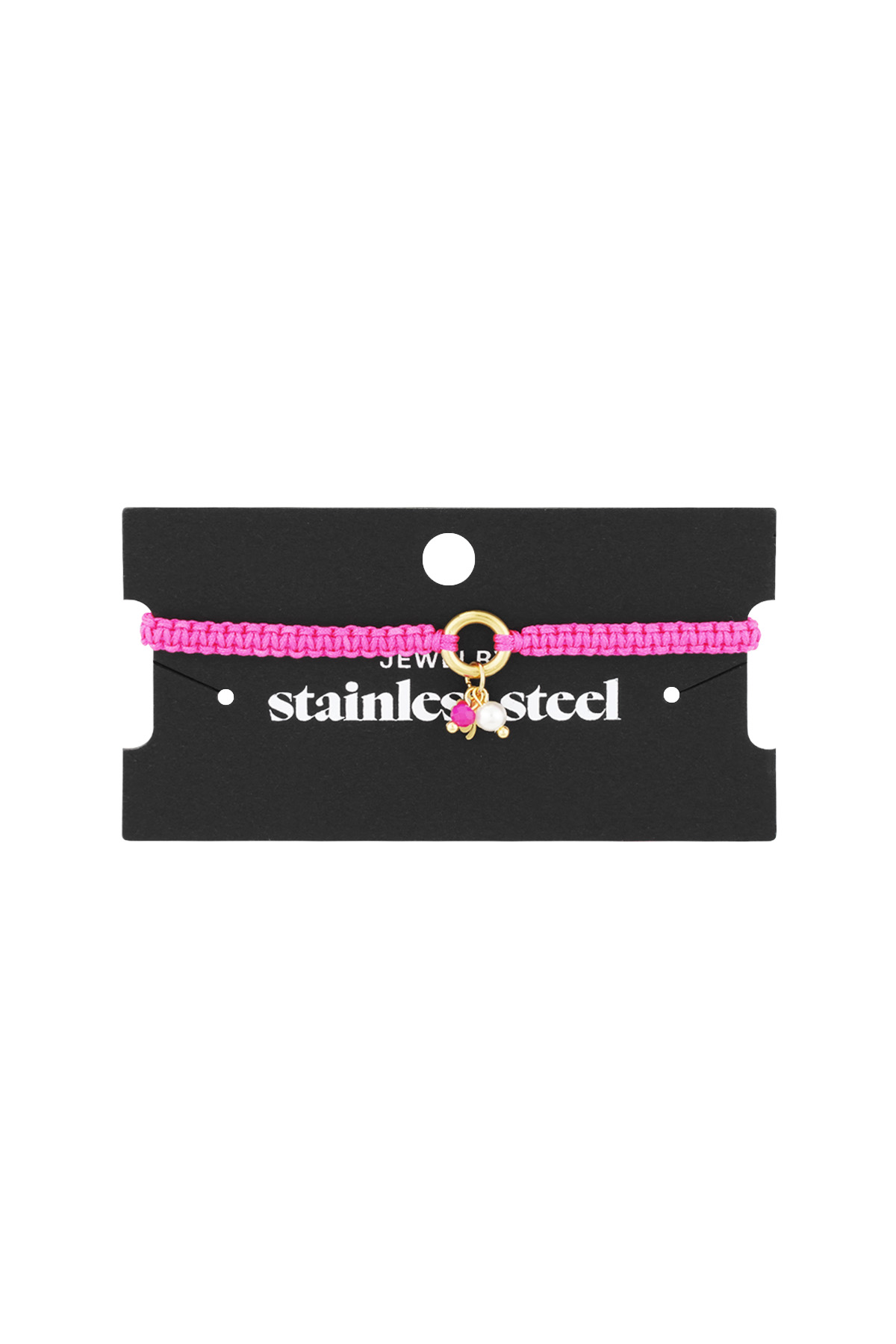 Bracelet lucky fortune - Fuchsia h5 Picture4