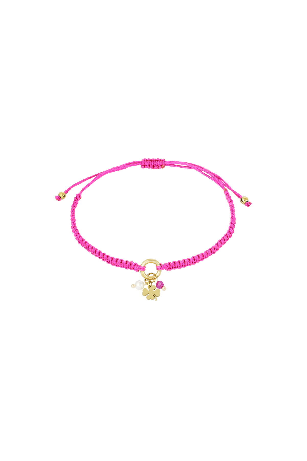 Bracelet lucky fortune - Fuchsia h5 