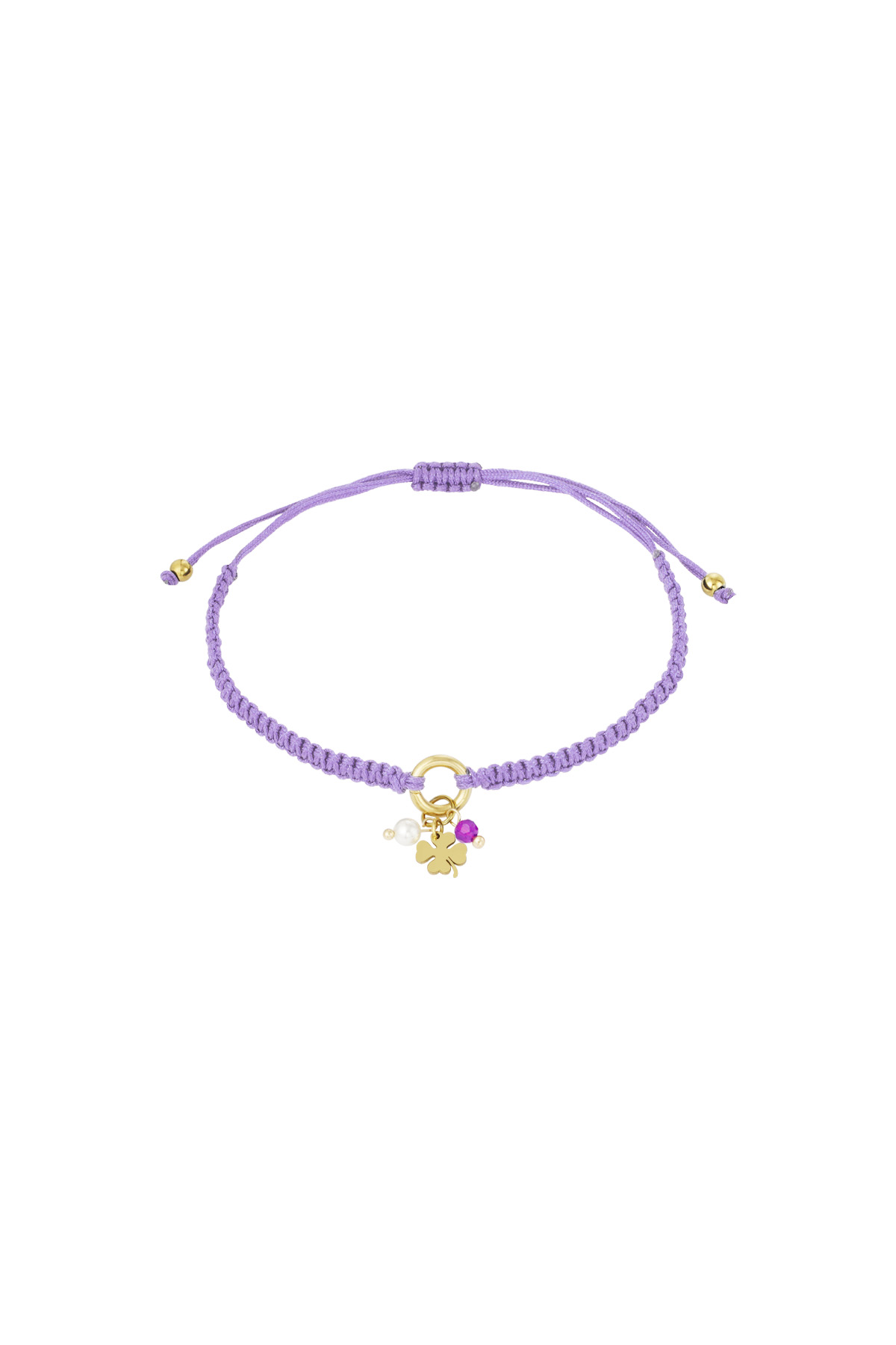 Armband lucky fortune - Lila h5 