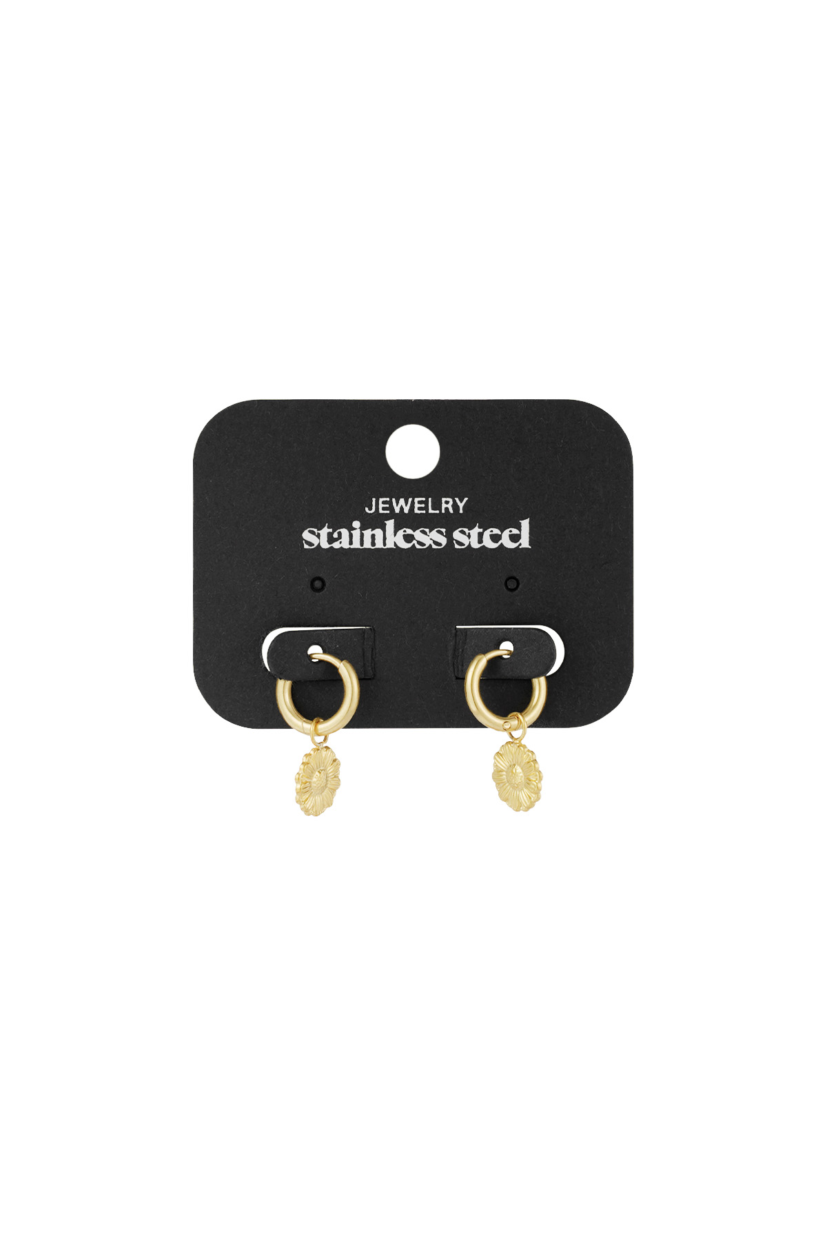 Pendientes Sweet Daisies - oro h5 Imagen3