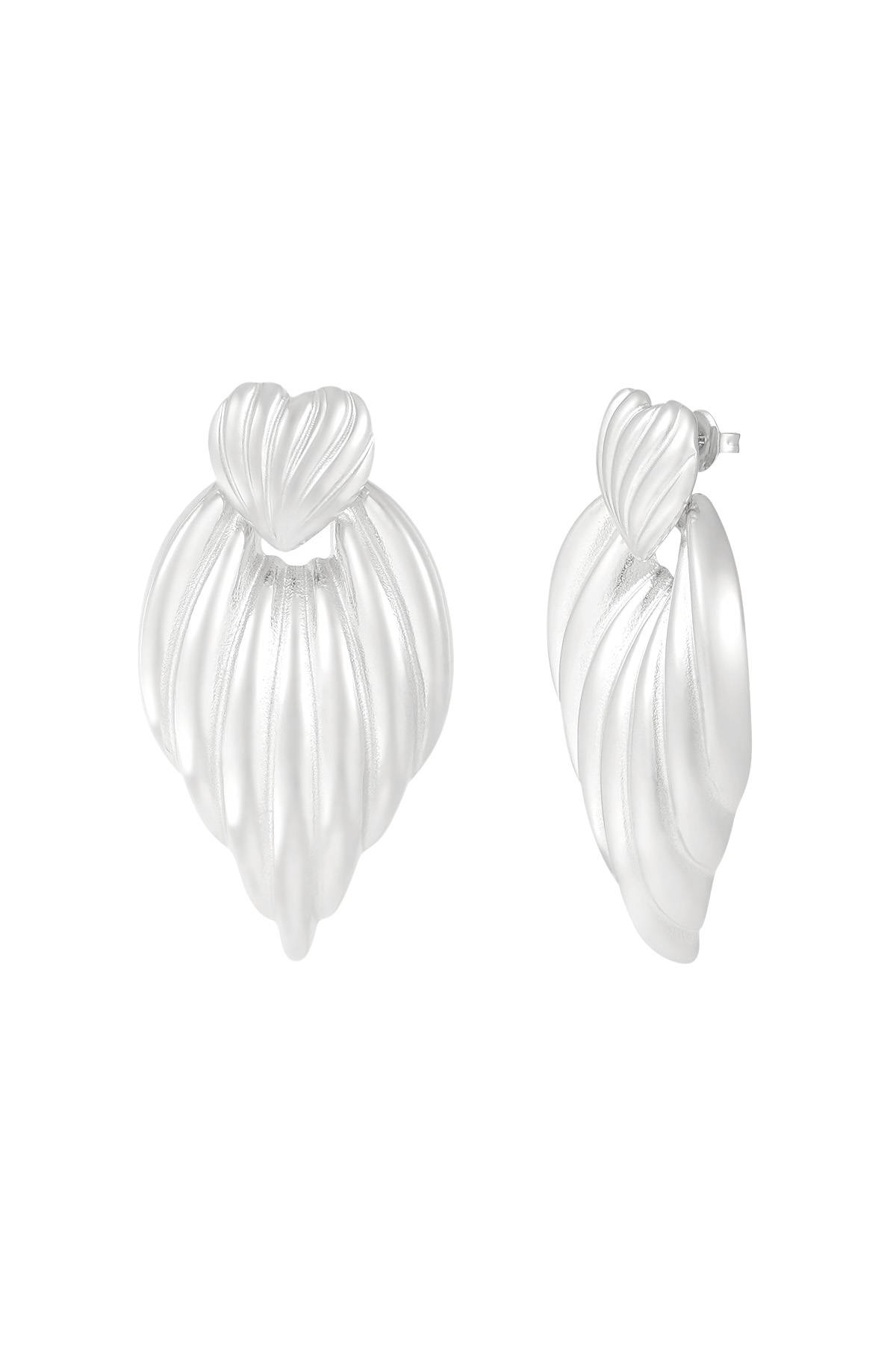 Divine dream earrings - silver h5 