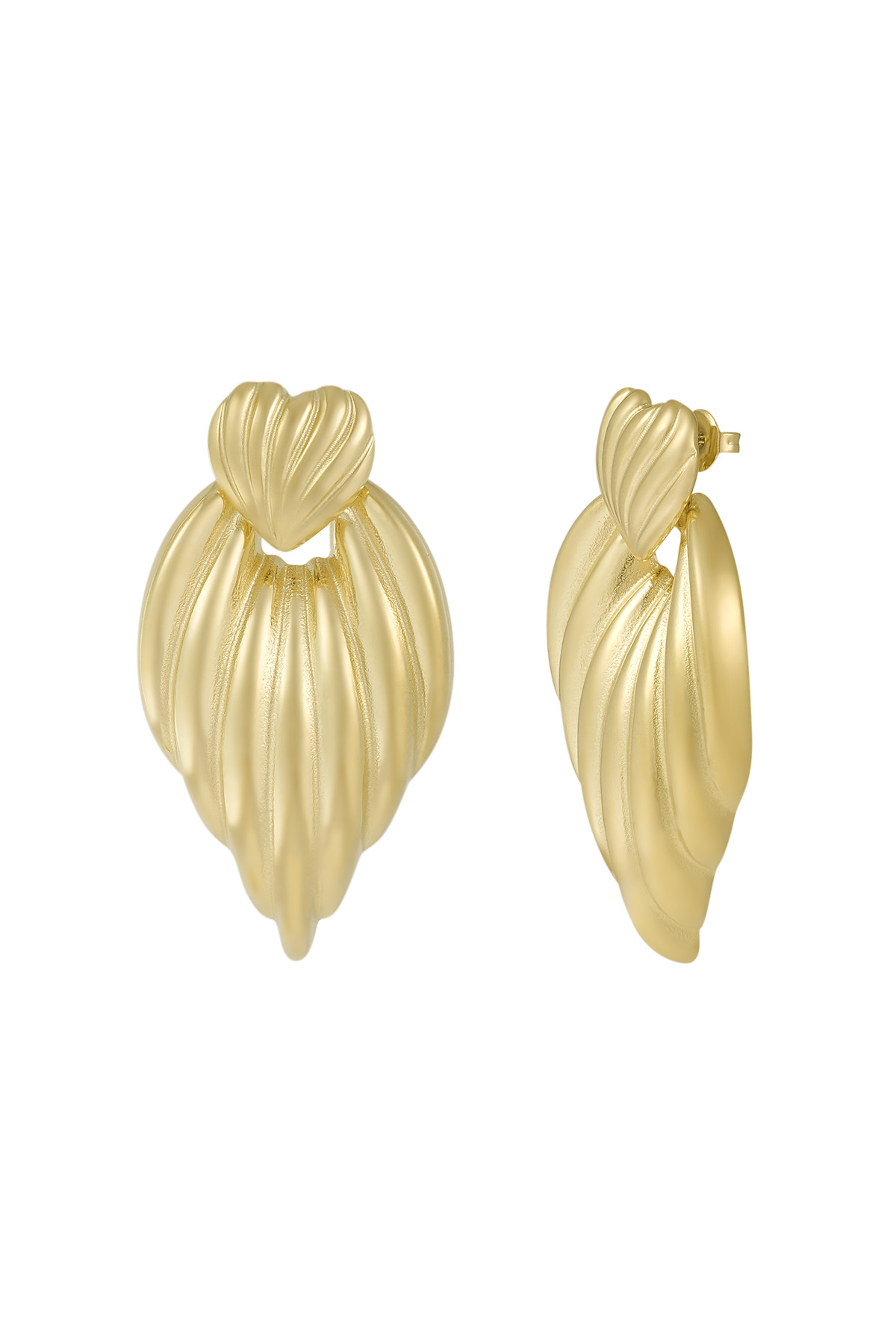 Divine dream earrings - gold h5 