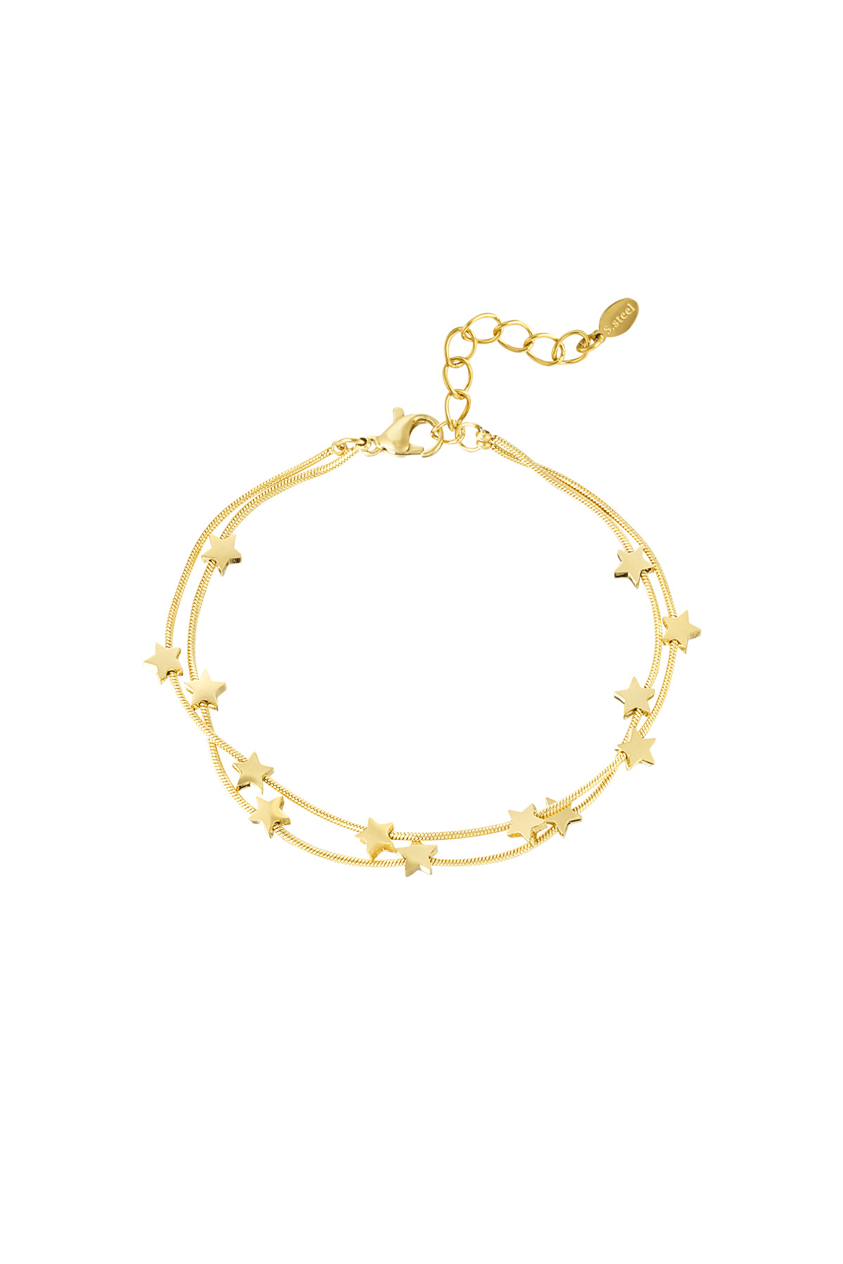 Catch the stars armband - goud h5 