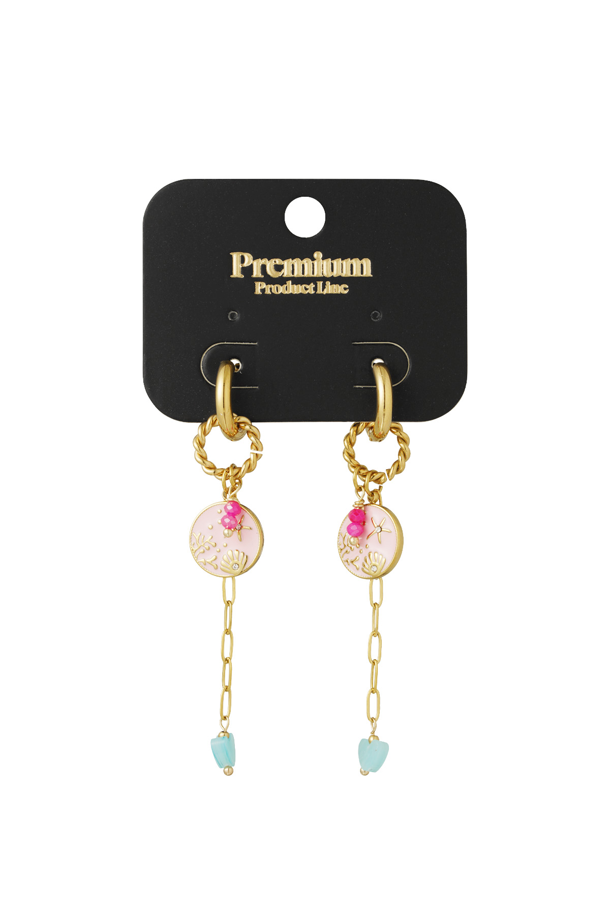 Dazzling day earrings - Pink h5 Picture3