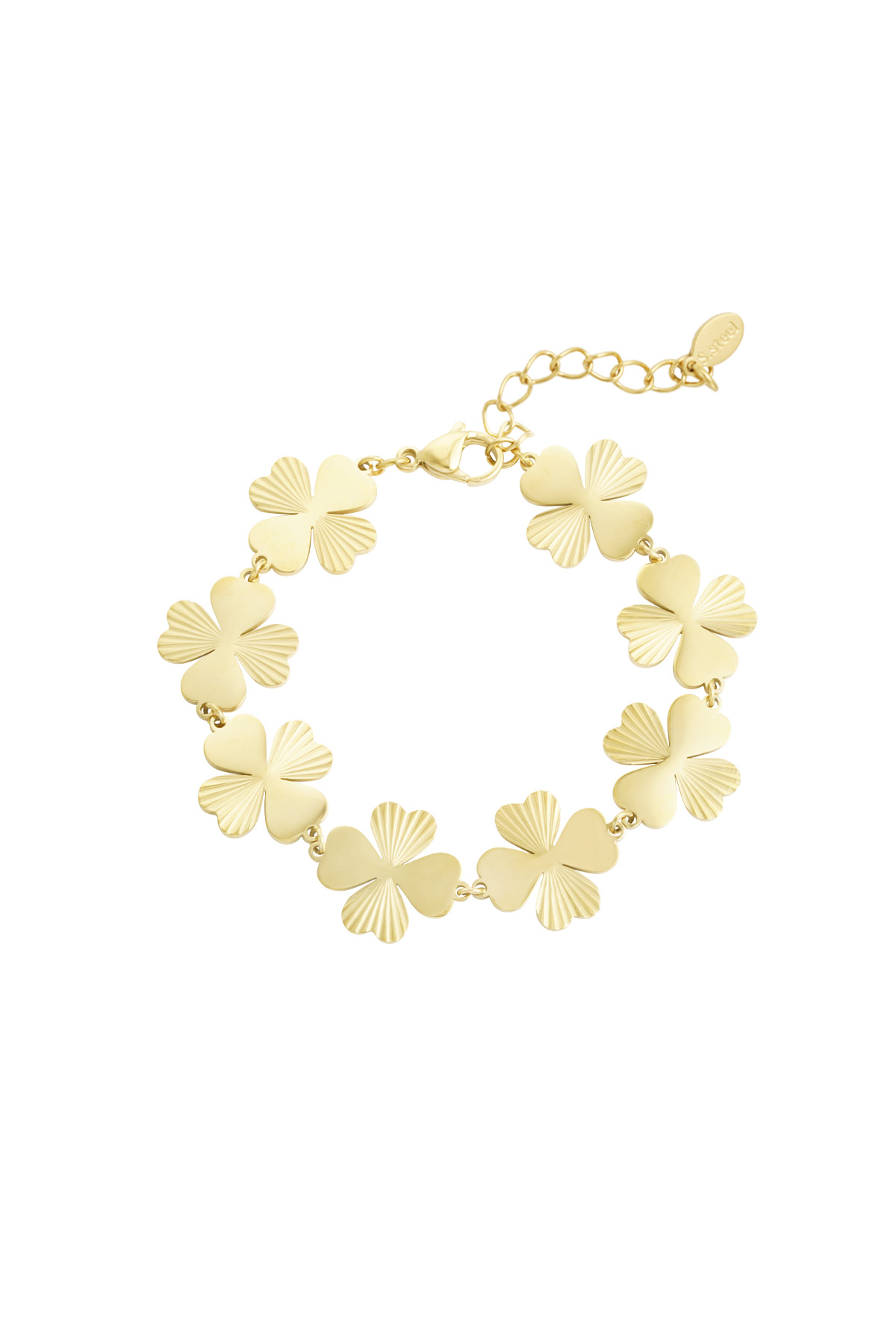 Bracciale Bold Blooms - oro 