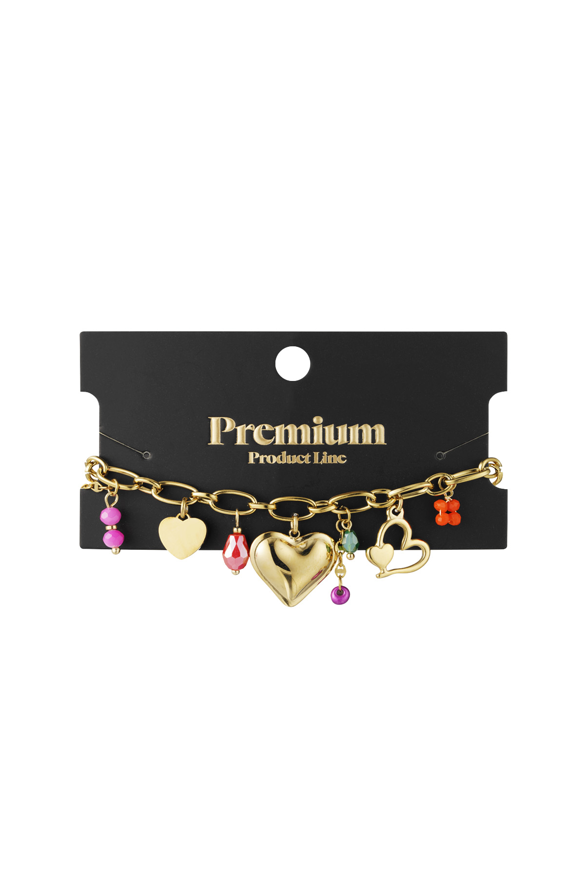 Statement charms bracelet - gold h5 Picture2