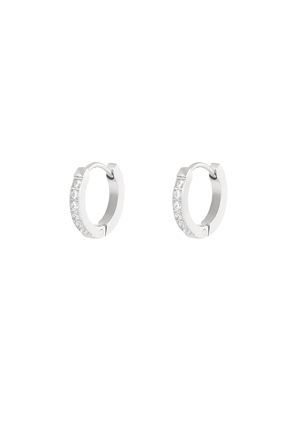 Diamond dazzle earrings - silver h5 