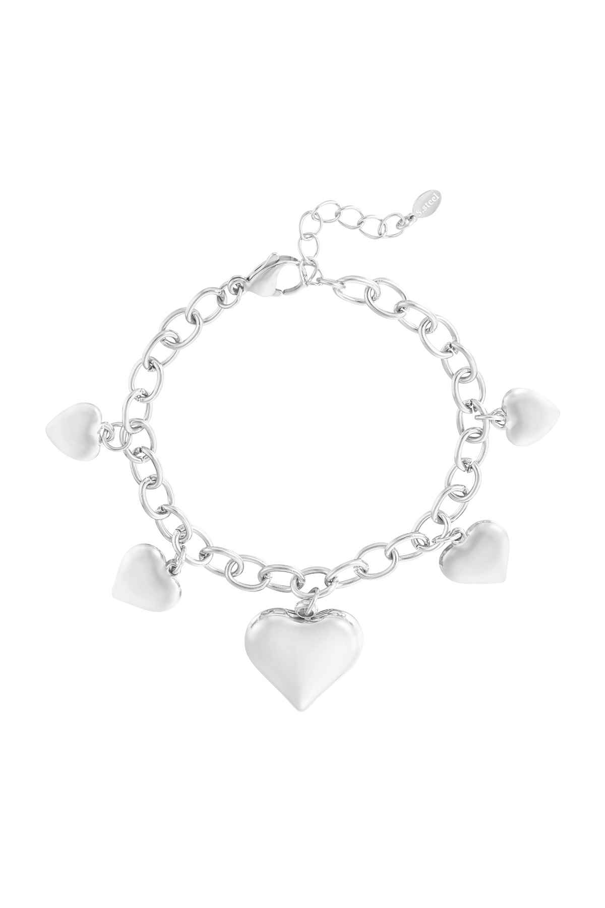 Endless love bracelet - silver h5 