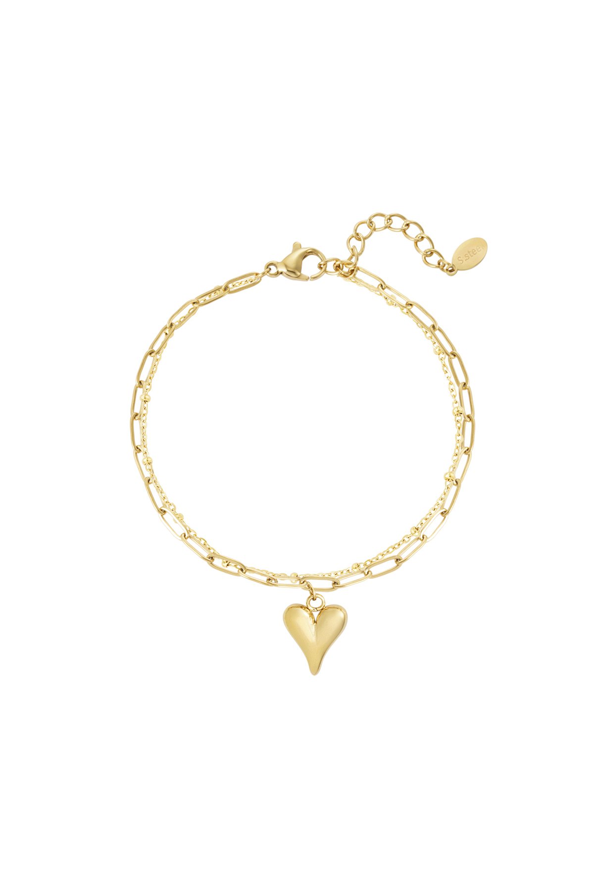 Loving layers bracelet - gold h5 