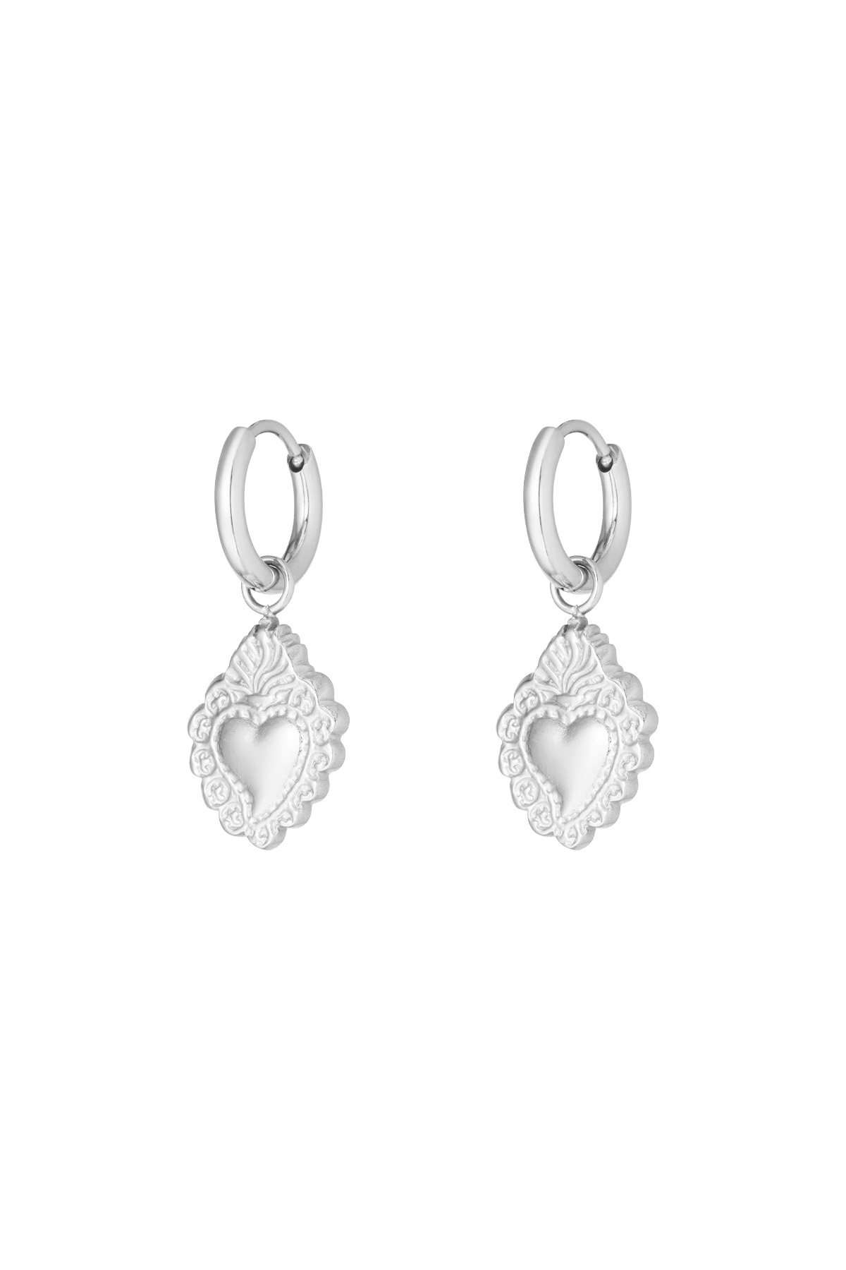 Royal amour earrings - silver h5 