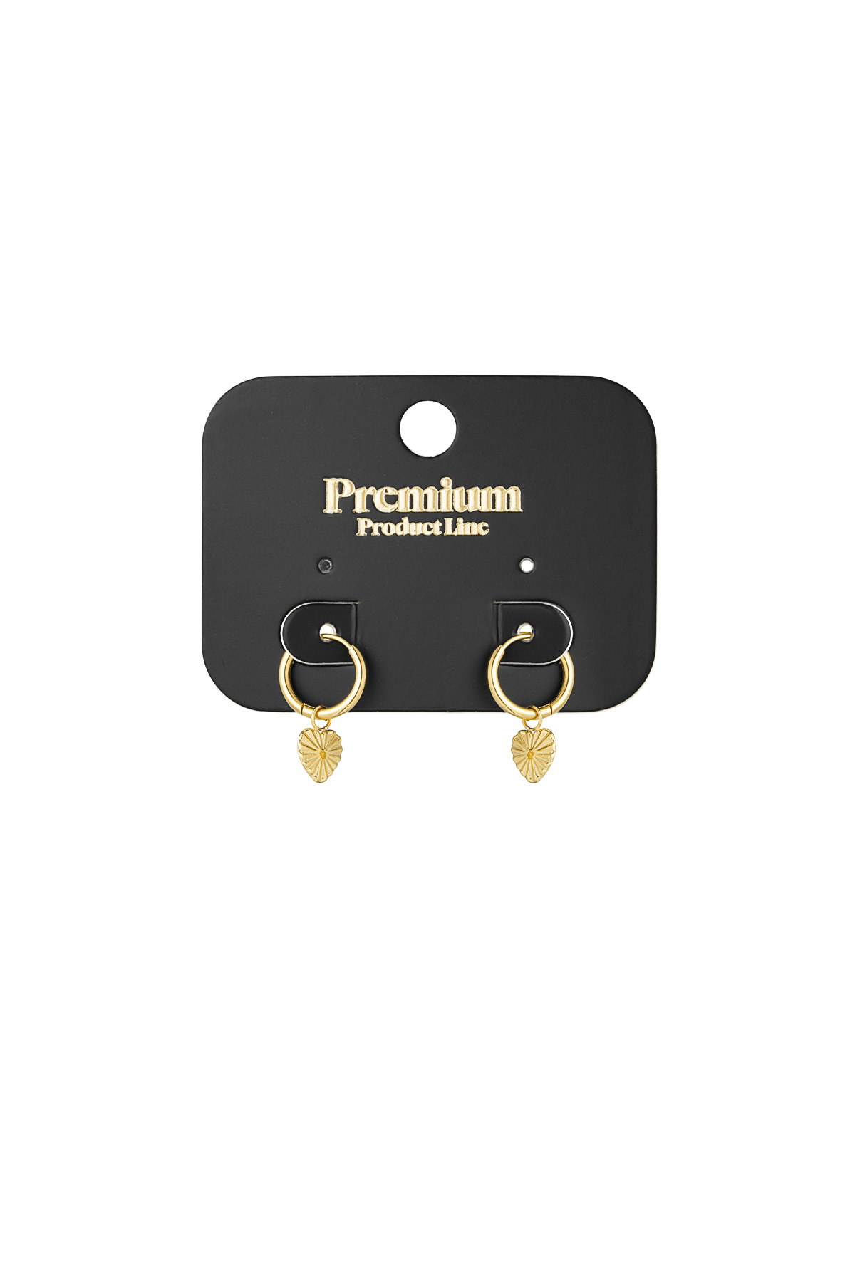 Pure love earrings - gold h5 Picture2