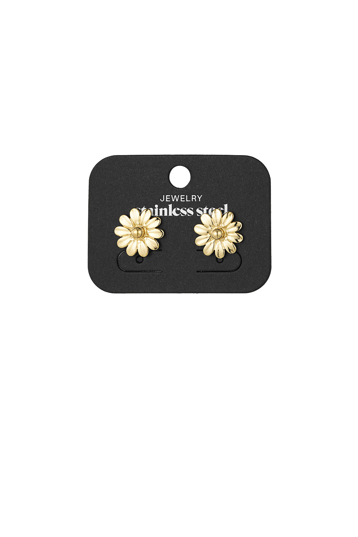 Blossom dots earrings - gold h5 Picture3