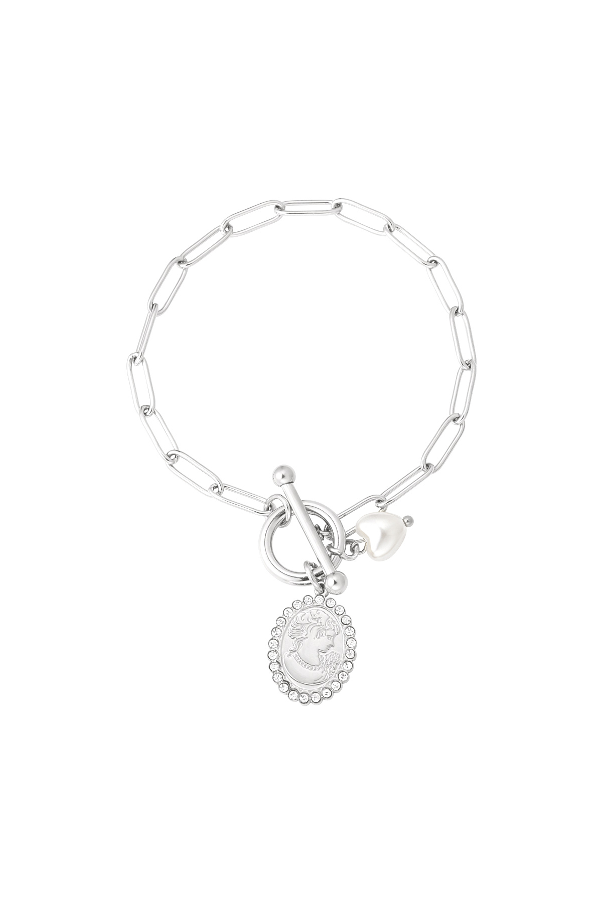 Bracelet classy lady - silver h5 