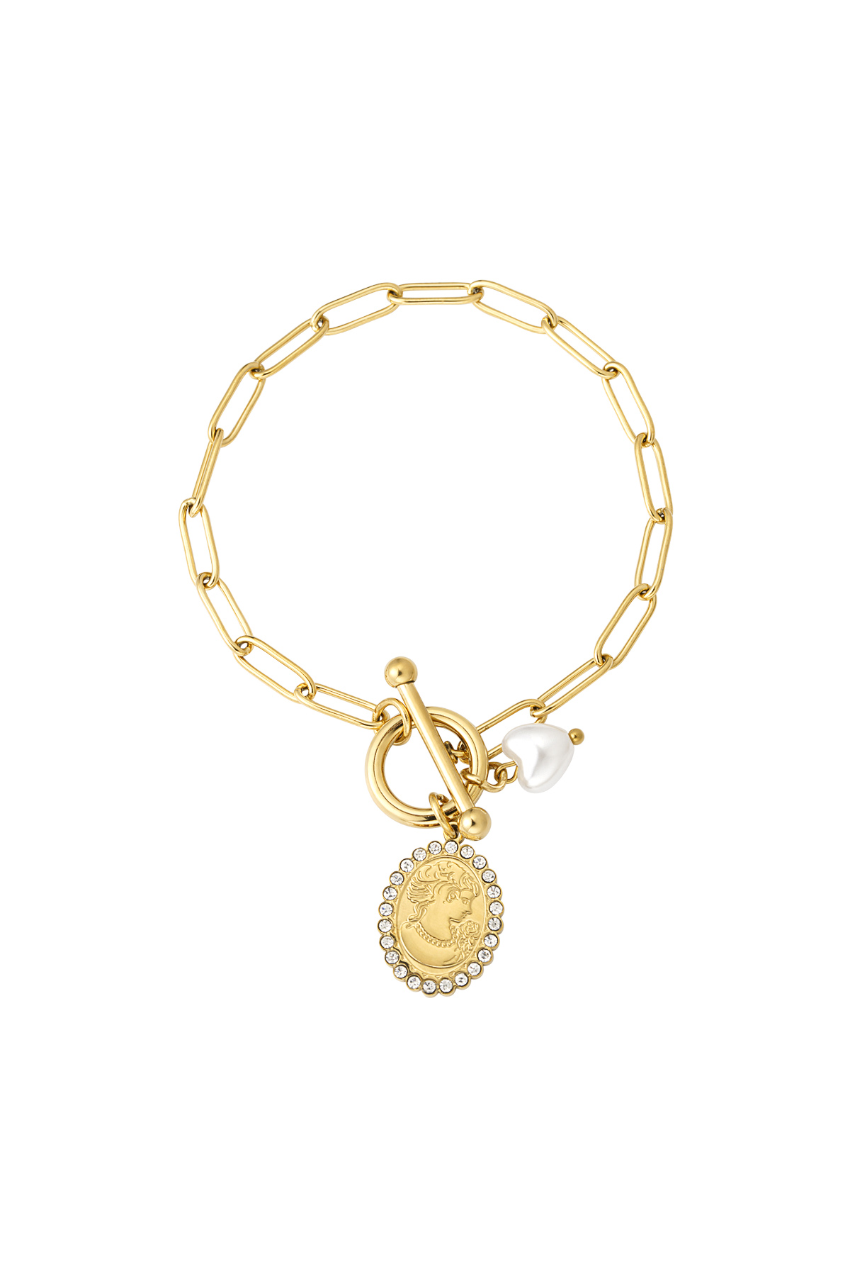 Bracelet classy lady - gold h5 