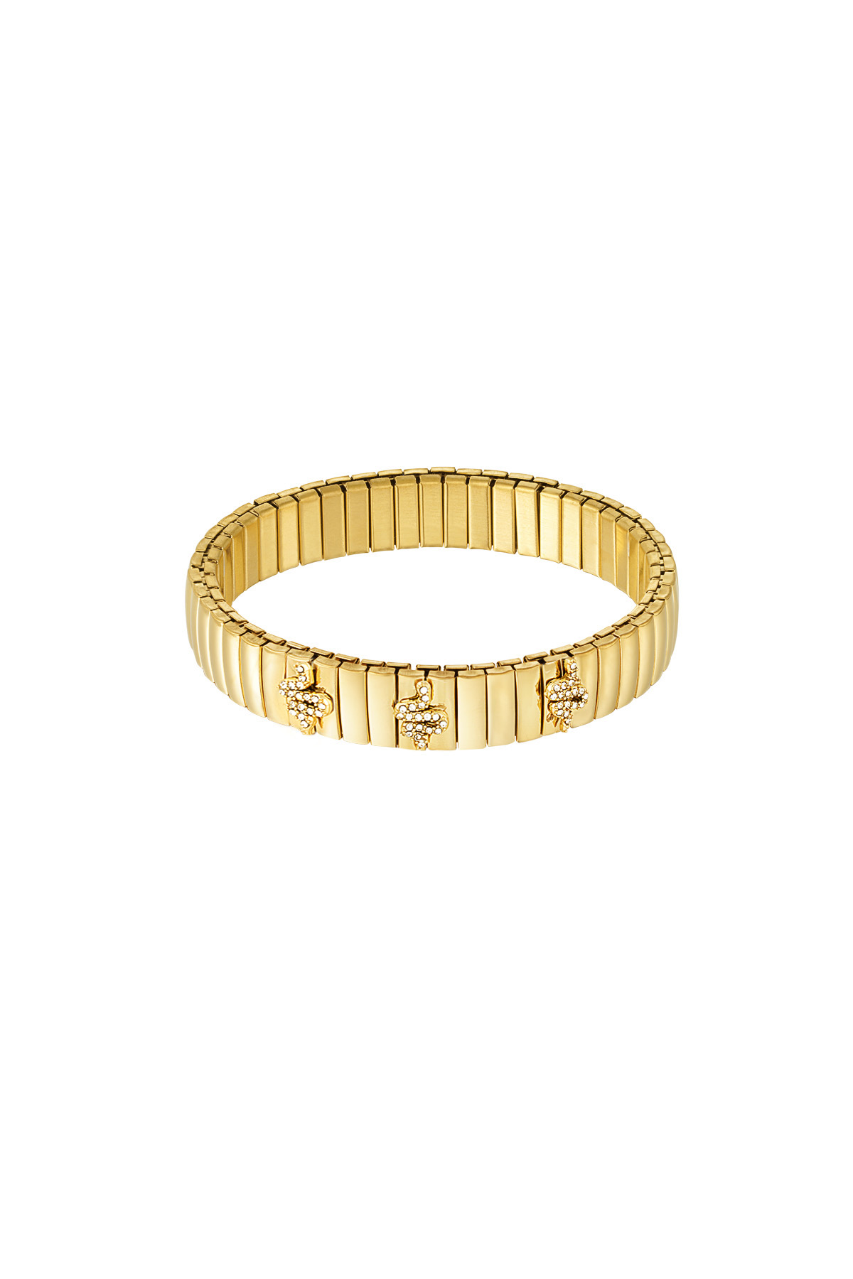 Bracelet be you snake - Gold color Picture3