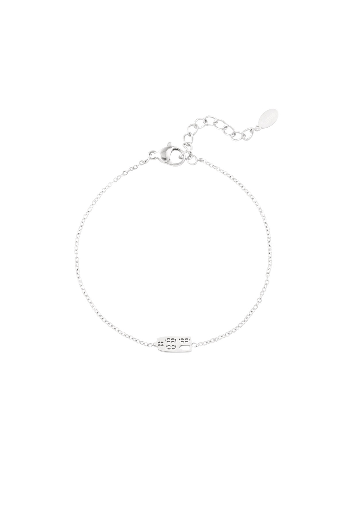 Amsterdam house bracelet - Silver Color color h5 