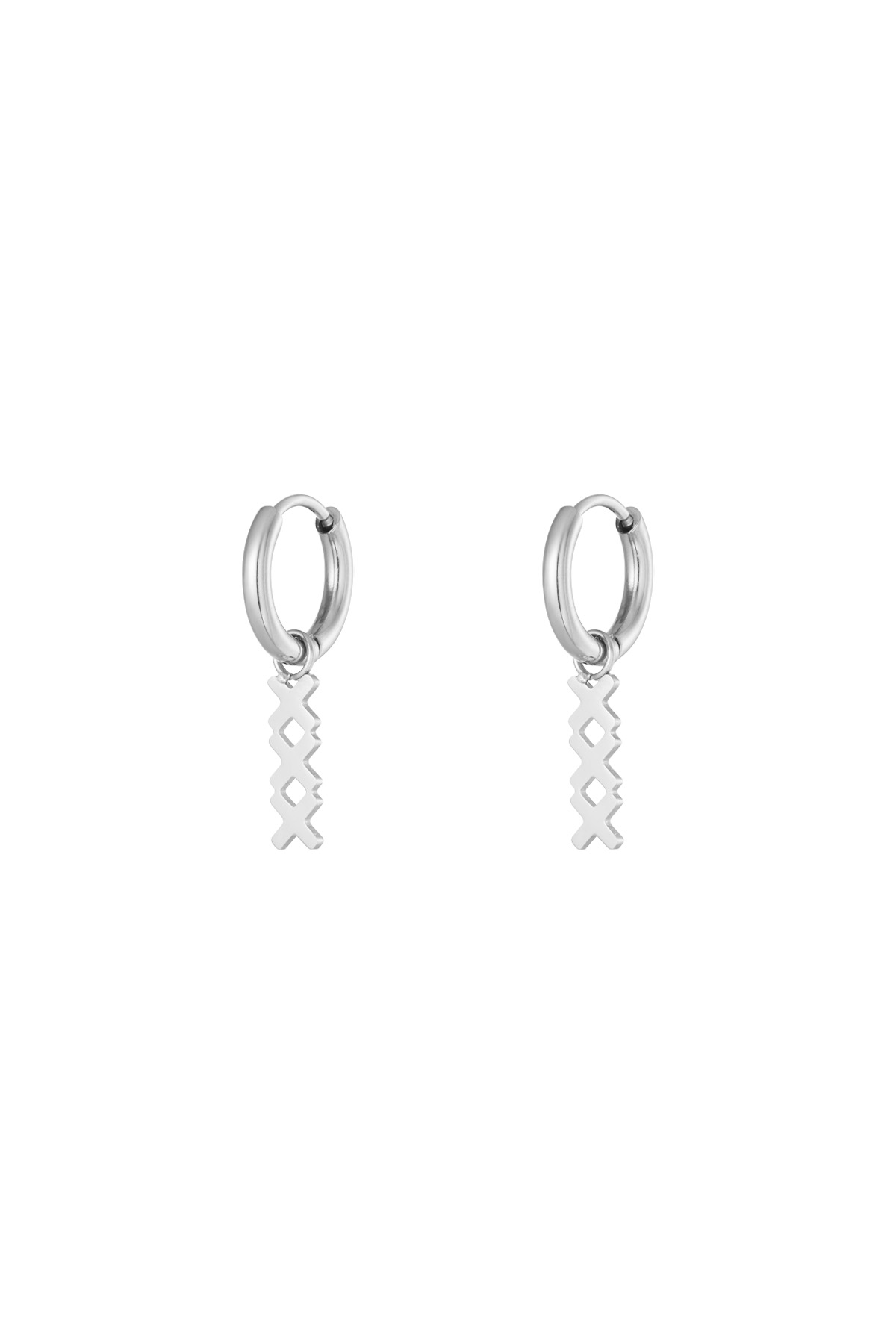 XXX Amsterdam earrings - silver h5 