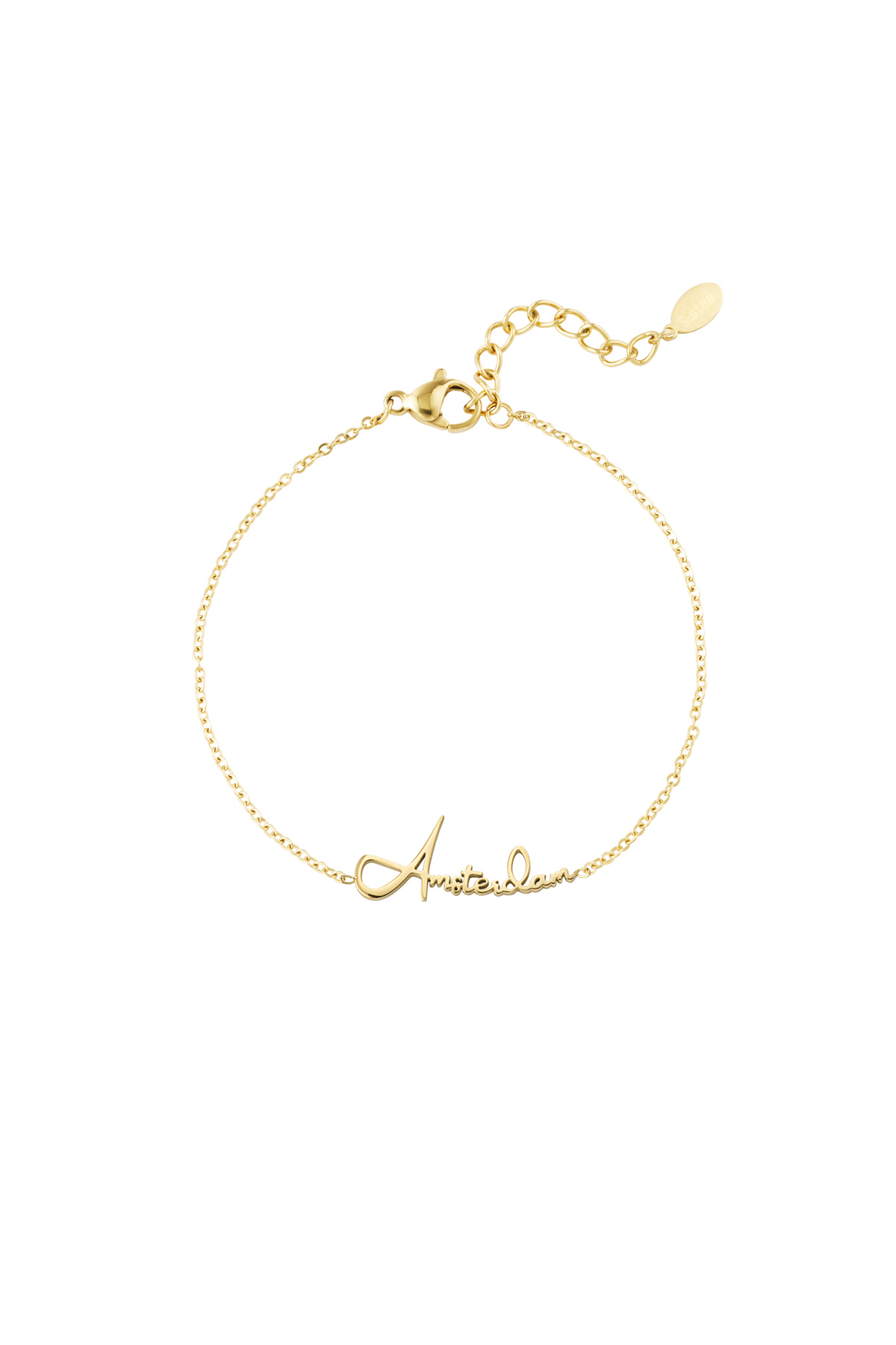 Amsterdam bracelet - Gold color h5 