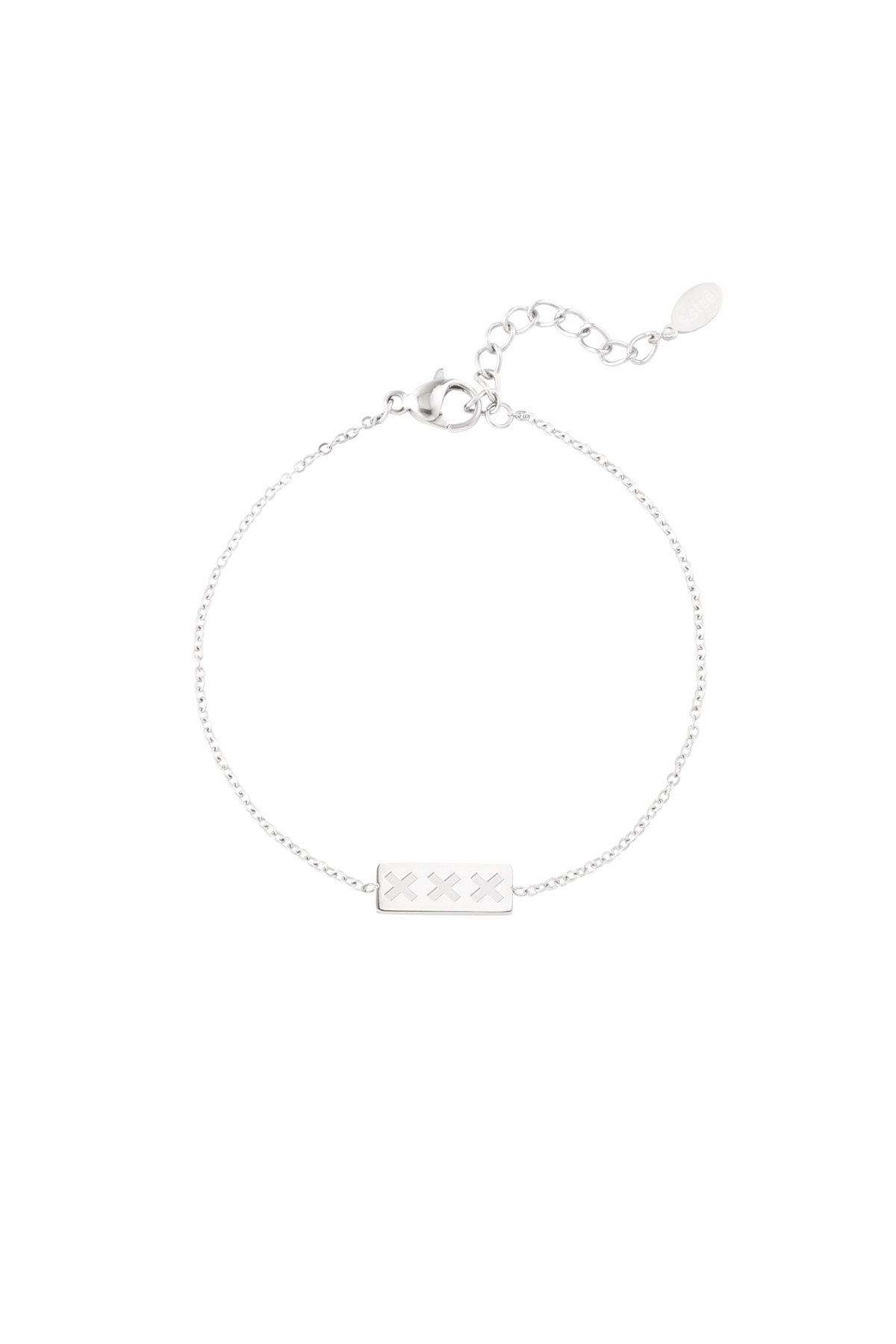 Amsterdam X bracelet - silver h5 