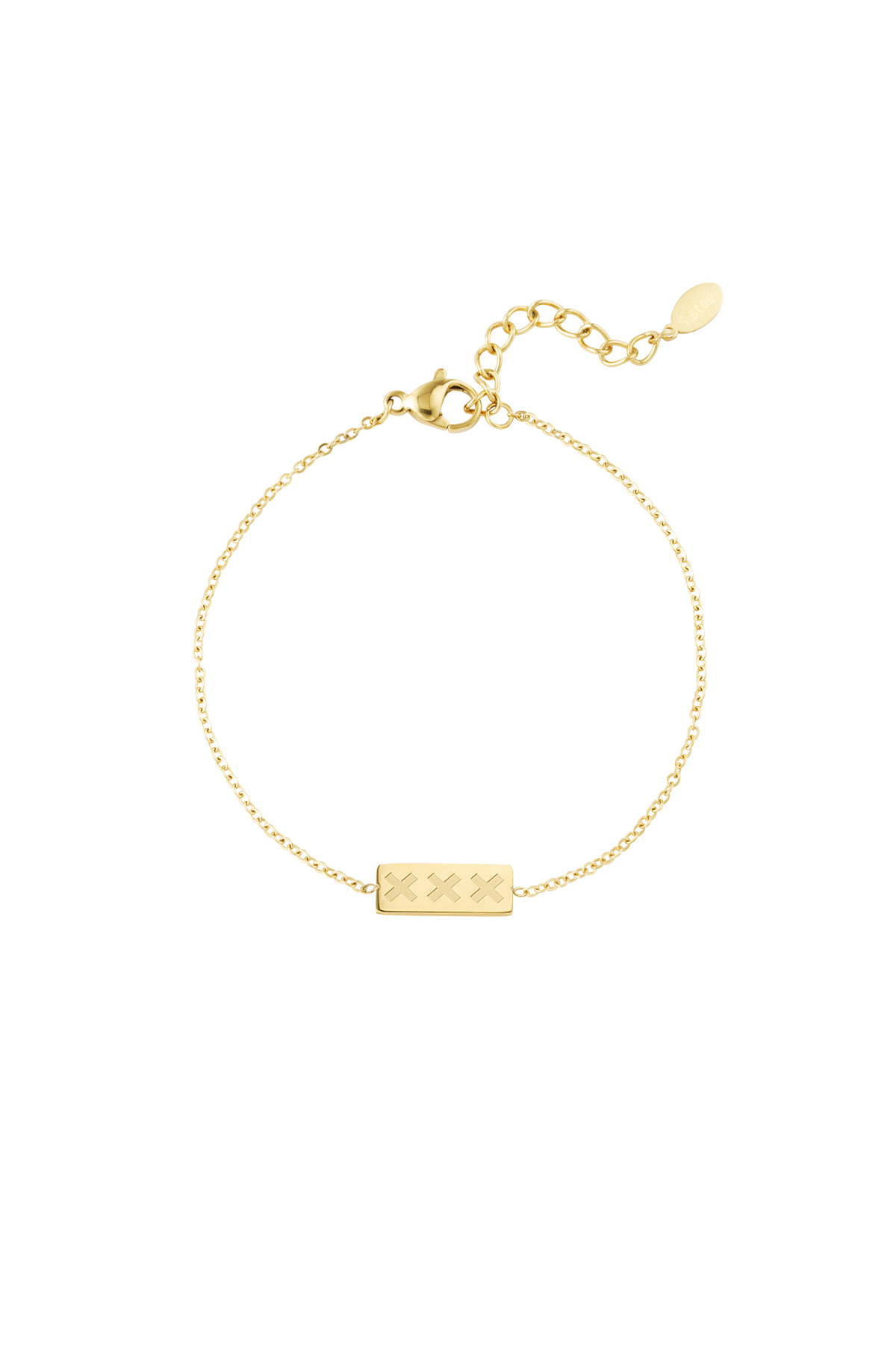 Amsterdam X bracelet - gold h5 