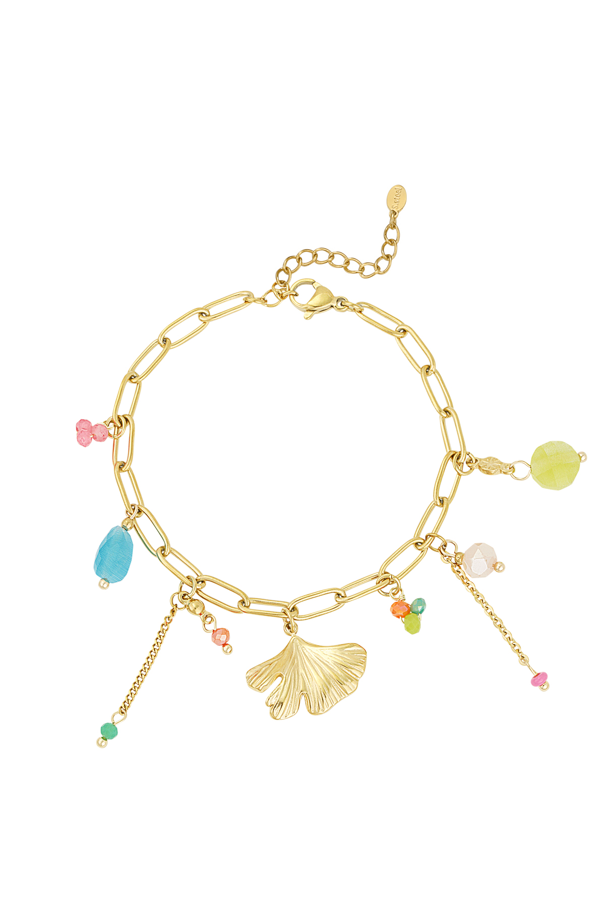 Vivid vibes bracelet - Gold color h5 