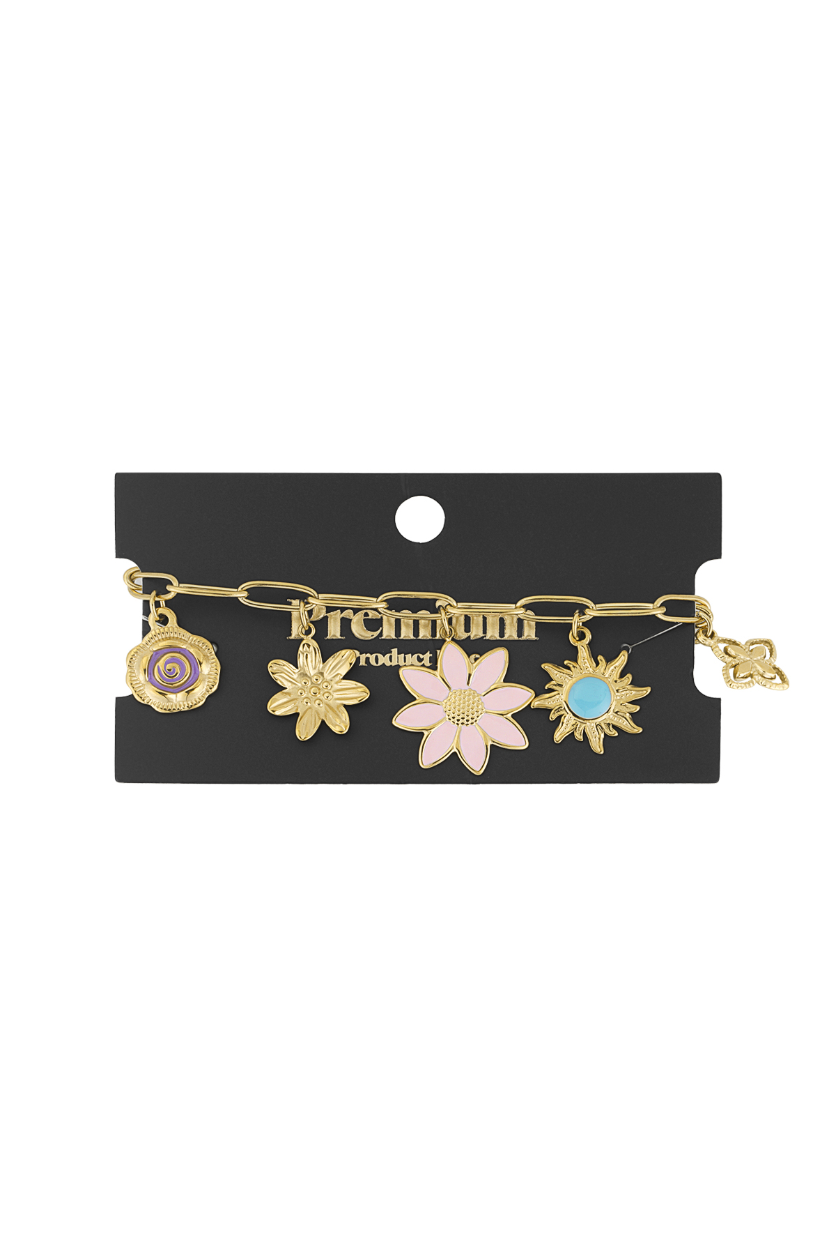 Charm-Armband Bloom & Blink - Goldfarben h5 Bild2