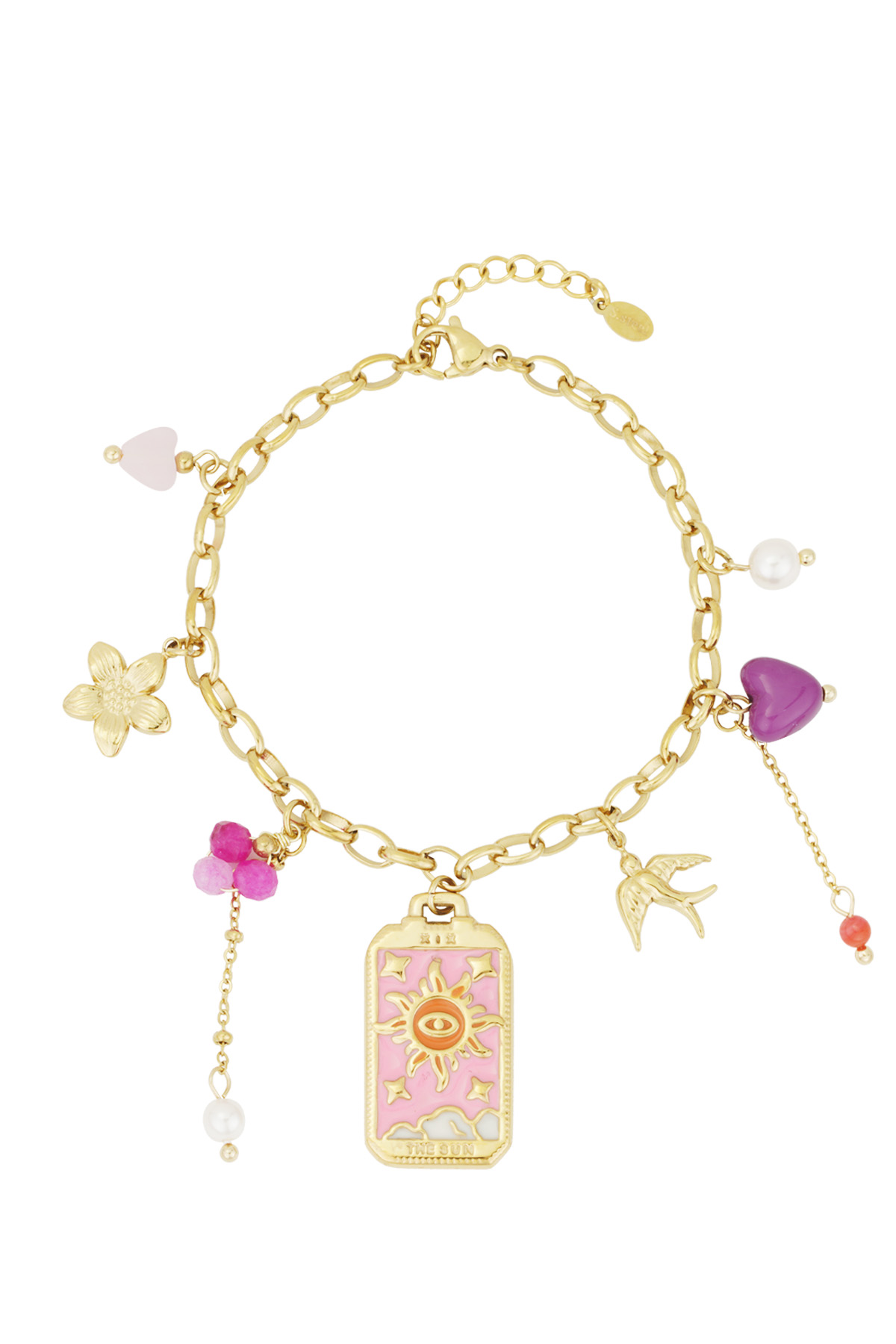 Bettelarmband Love Dust - Goldfarben 