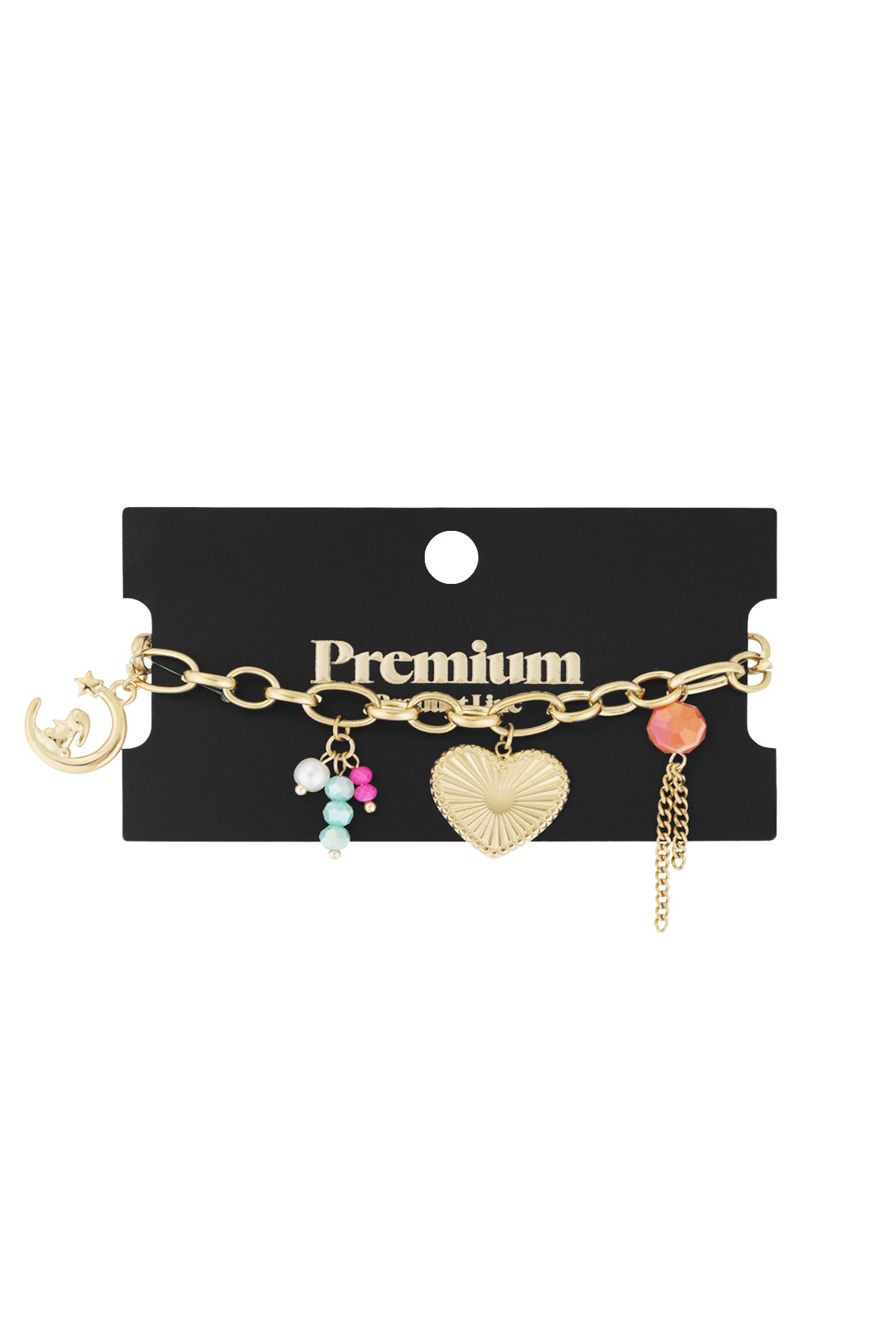 Charm-Armband Loop Dreams - Goldfarben h5 Bild3