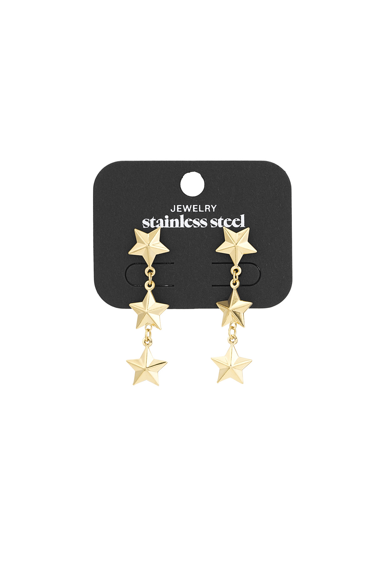 Earrings twilight - Gold color h5 Picture3