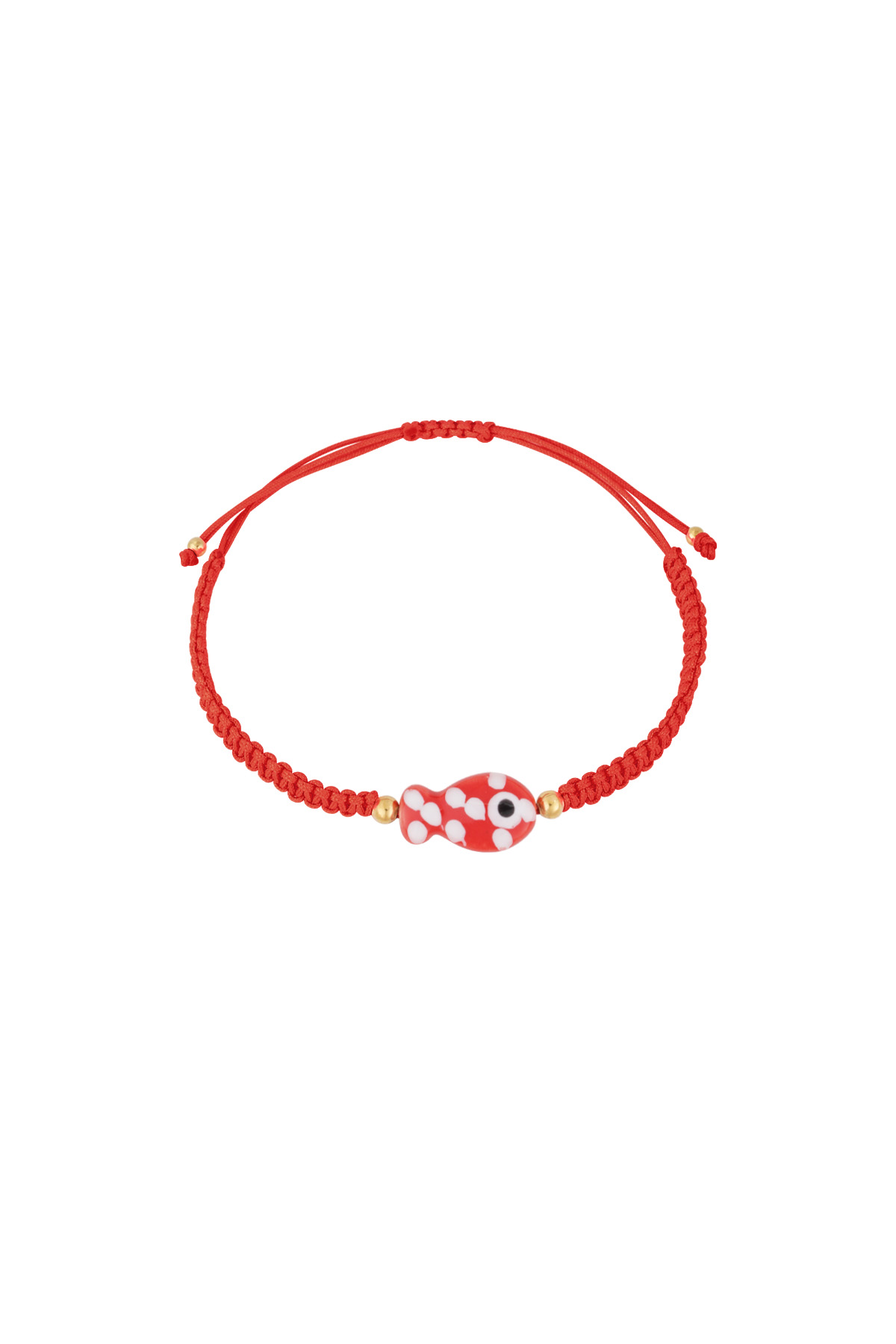 Armband Fischfest - Rot h5 