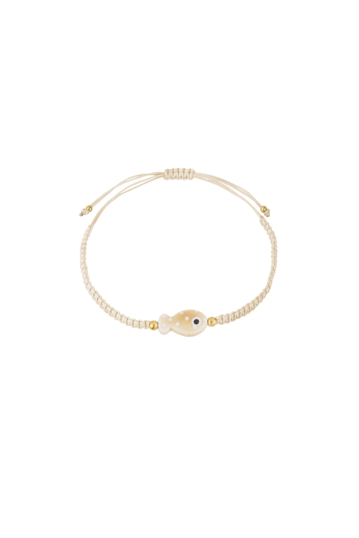 Armband Fischfest - Beige 