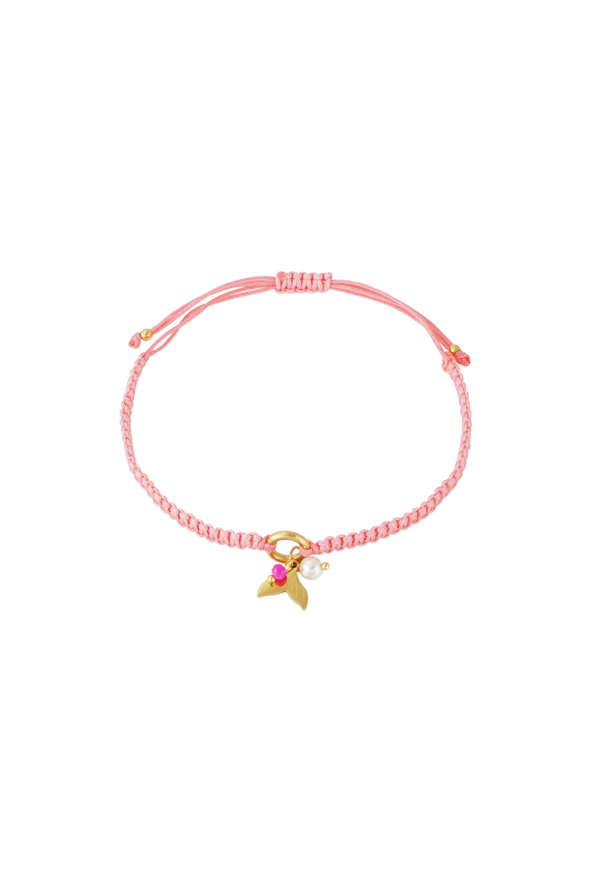 Bracelet mermaid wonder - Pink & gold color h5 