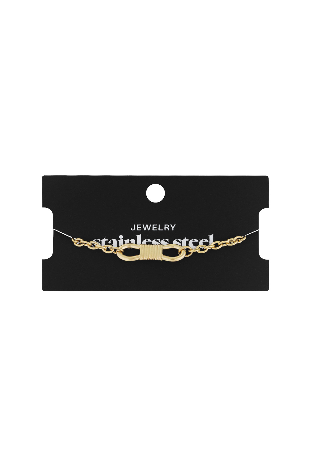 Tied together bracelet - Gold color Picture2